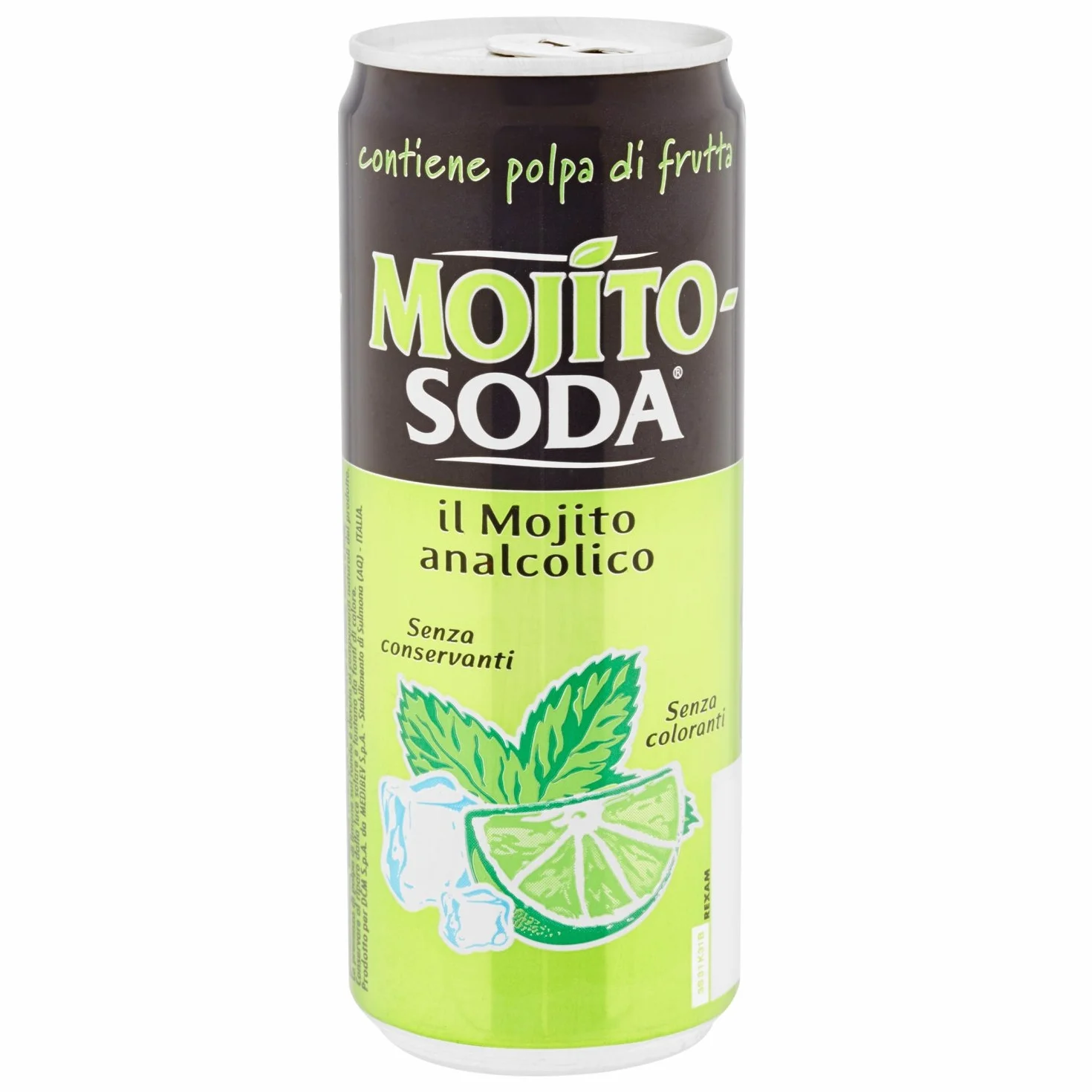 Lemon soda Mojito zgrzewka Mohito 24 sztuki napój gazowany włoski