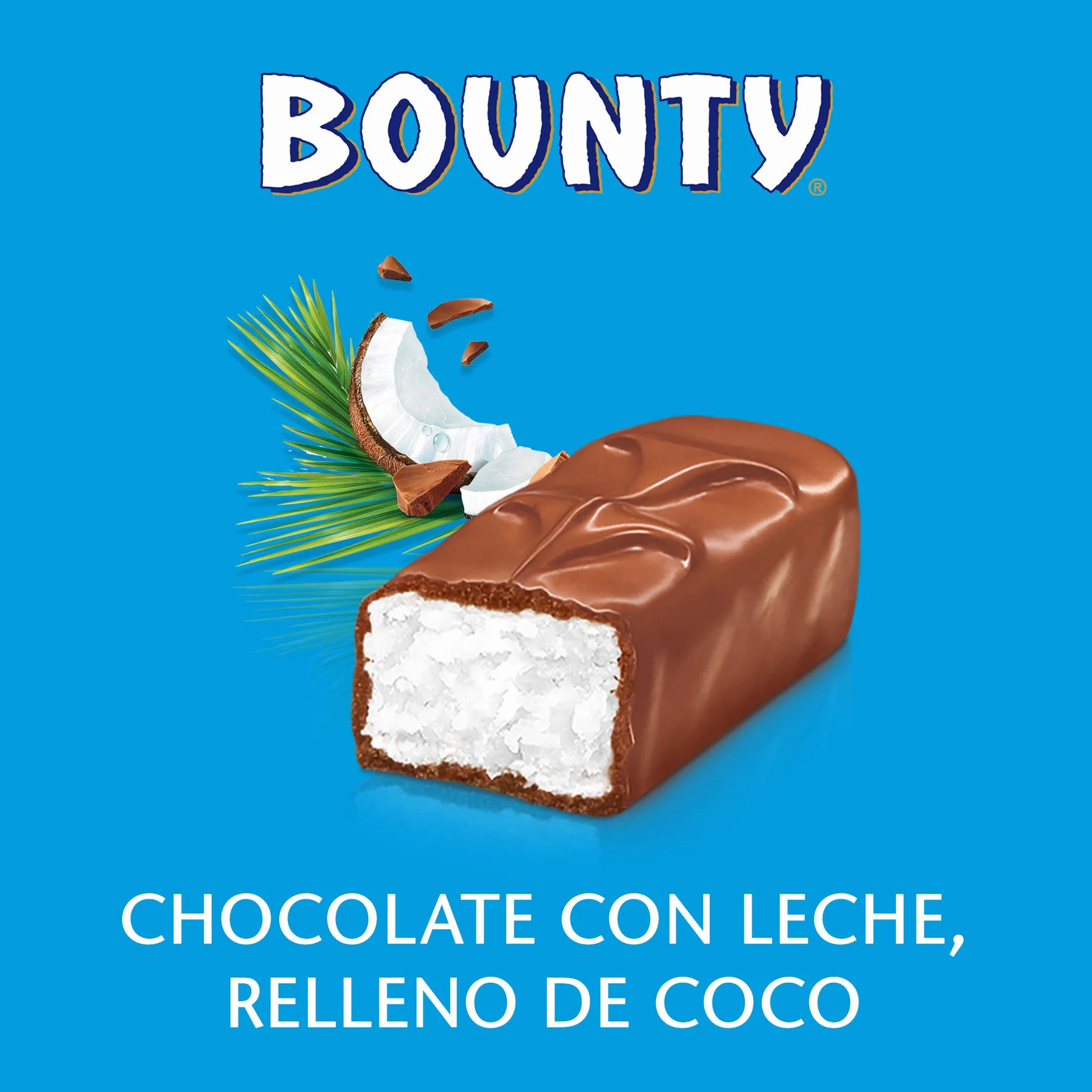 Bounty Batoniki kokosowe i mleczna czekolada Duo wielopak 5 x 57 g