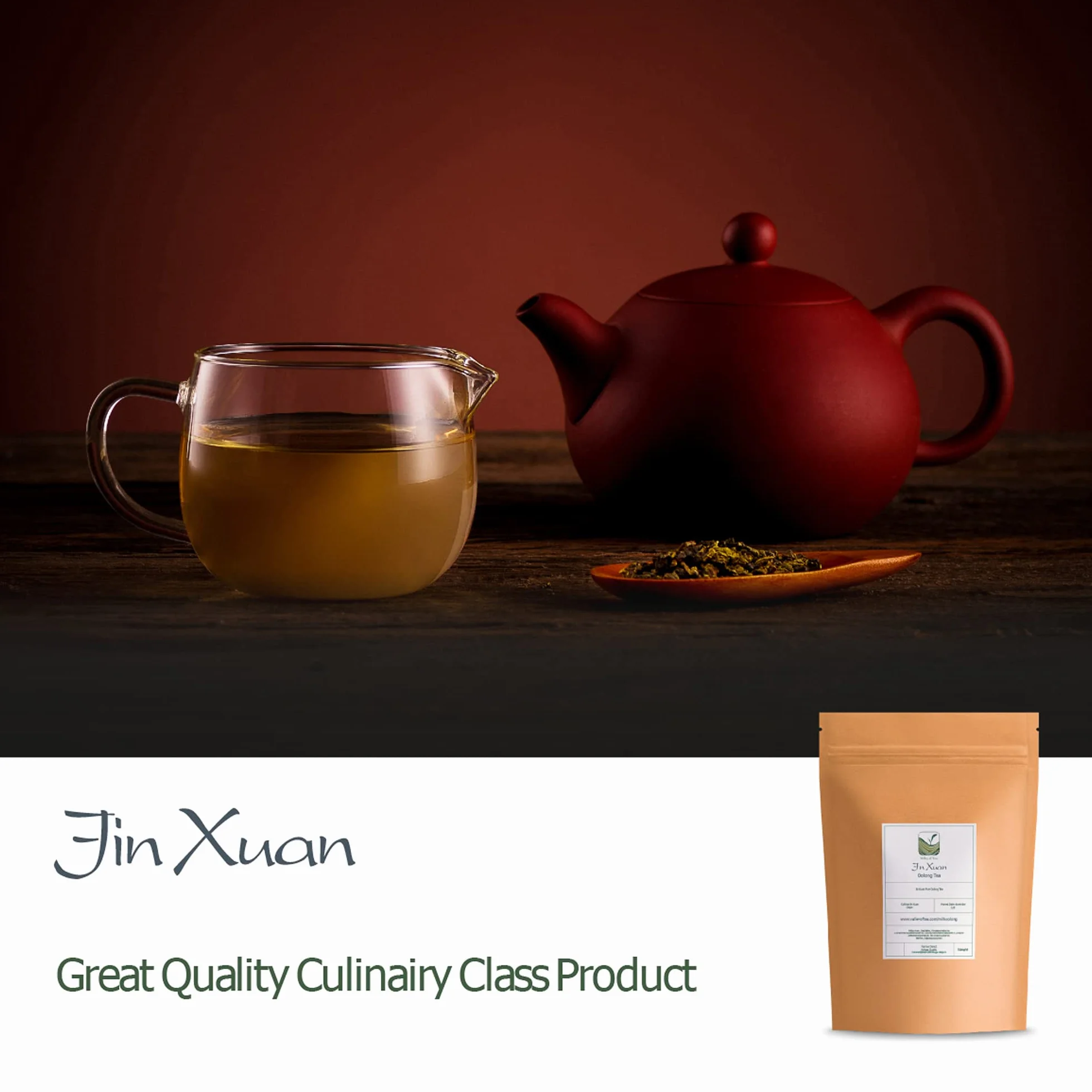 Jin Xuan Milk Oolong Tea 100g - Taiwanese Green Oolong Tea