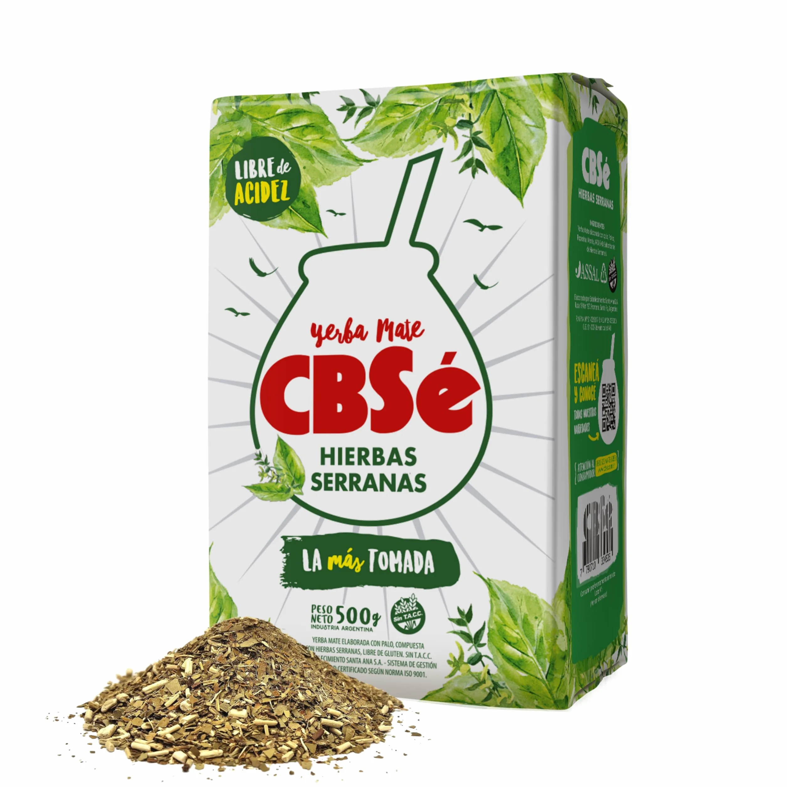 Herbata mate CBSé - Hierbas Serranas 500 g