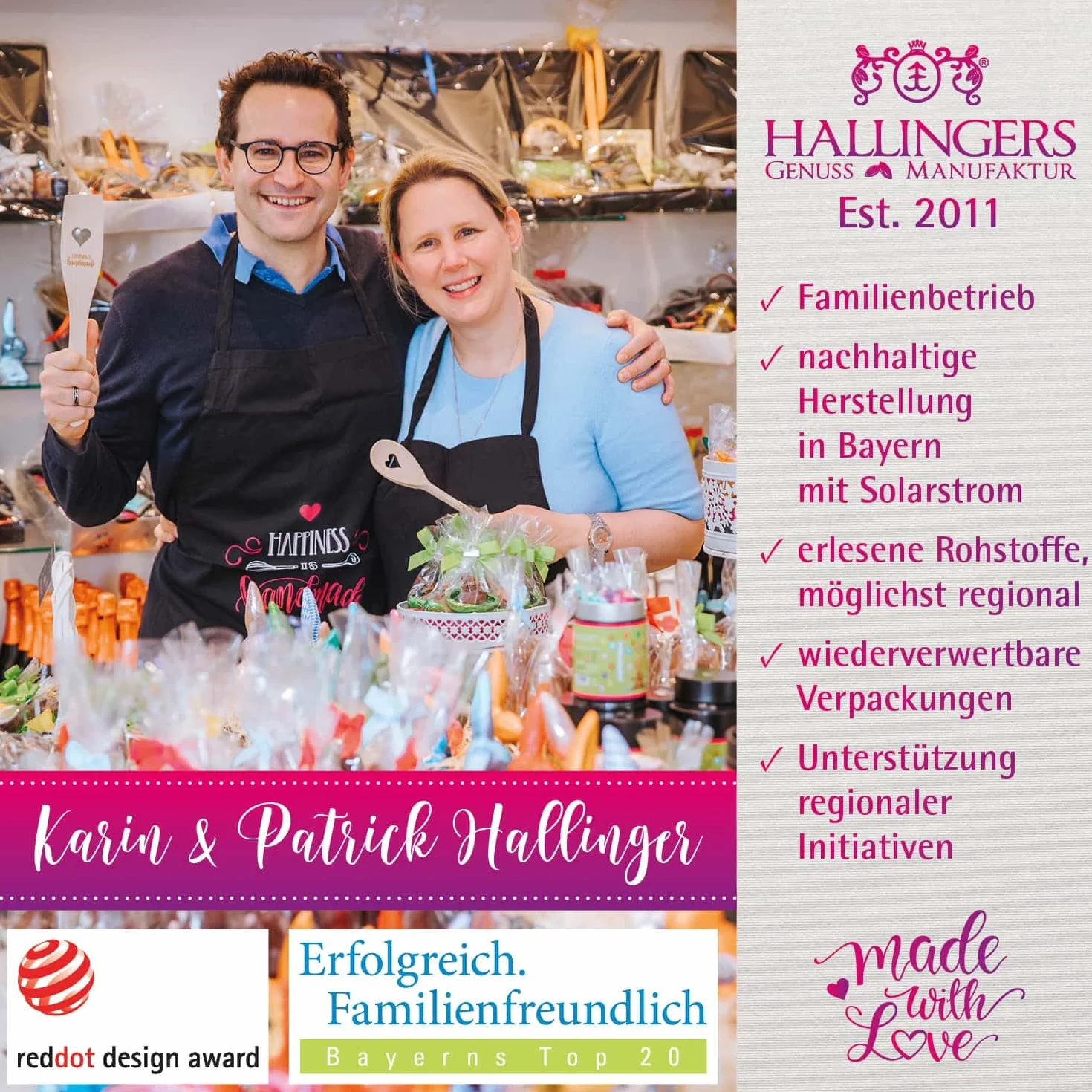 Hallingers Wesołych Świąt Bożego Narodzenia – 12 rodzajów herbaty, zestaw upominkowy na Boże Narodzenie i Adwent, wegański i bezglutenowy w słoiczkach (zestaw) – pomysły na prezent na Boże Narodzenie