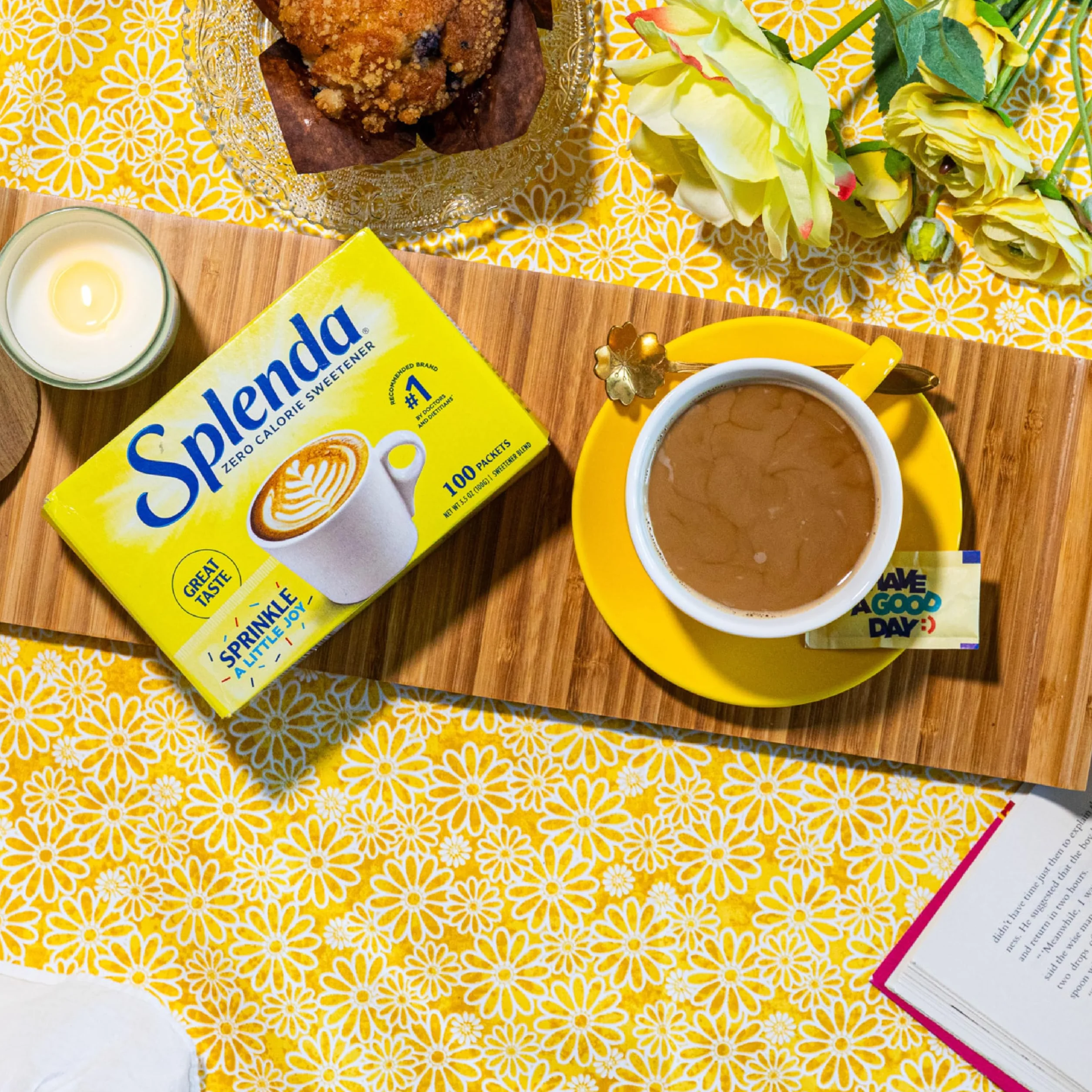 Splenda No Calorie Sweetener Single-Serve Packets 100 Count 3.5 oz