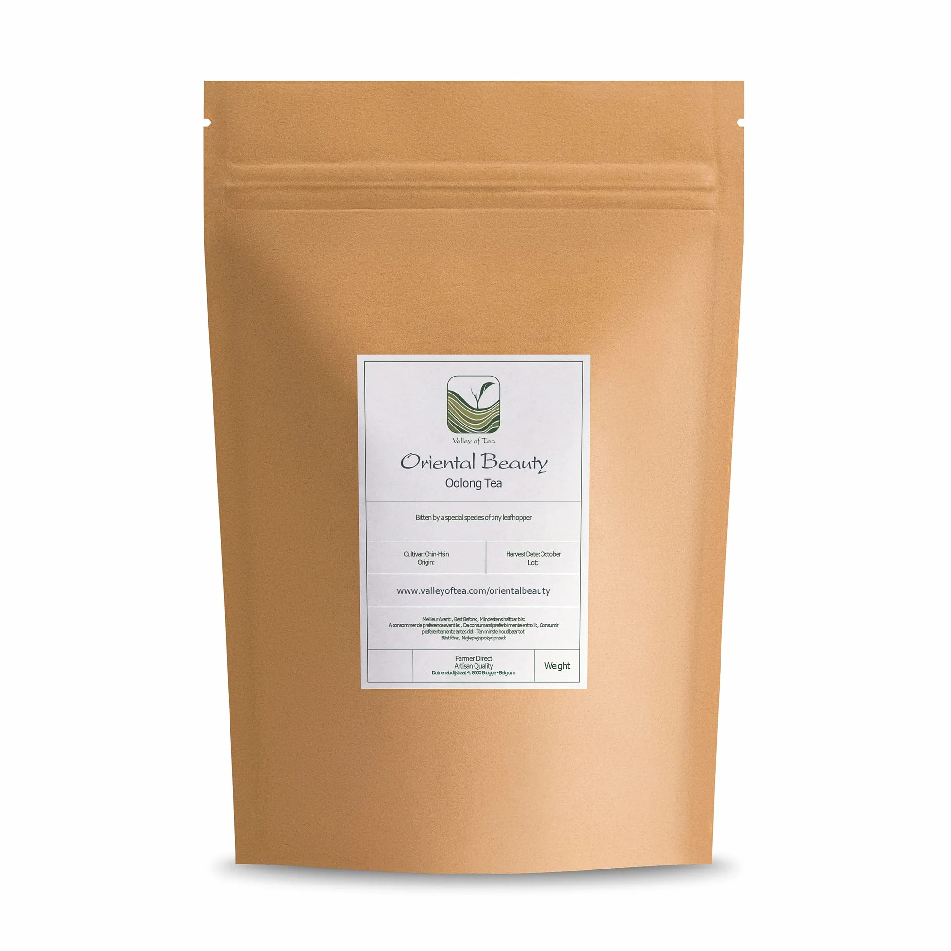 Oriental Beauty Taiwan Oolong Tea - Dongfang Meiren Taiwanese Wu Long Tea - White Tip Oolong Tea -
