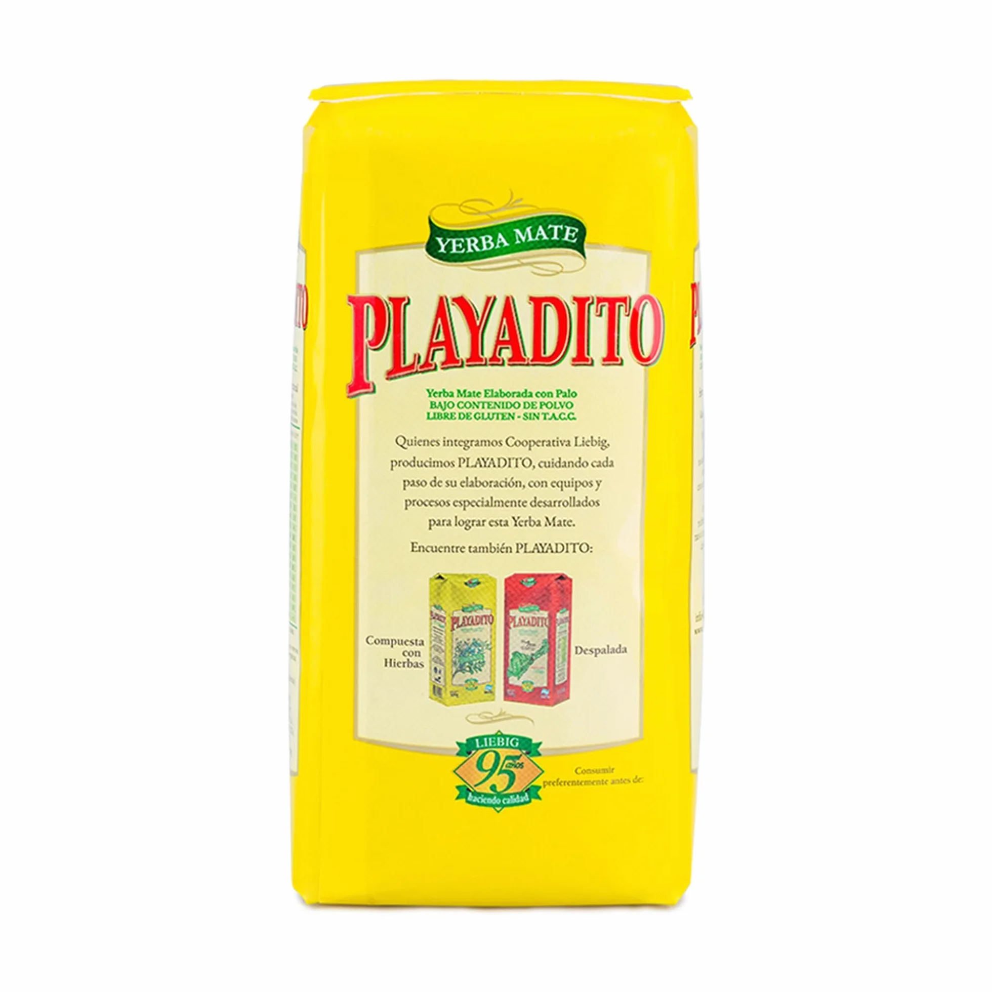 Playadito Yerba Mate - z palosami (1 x 1000gr)