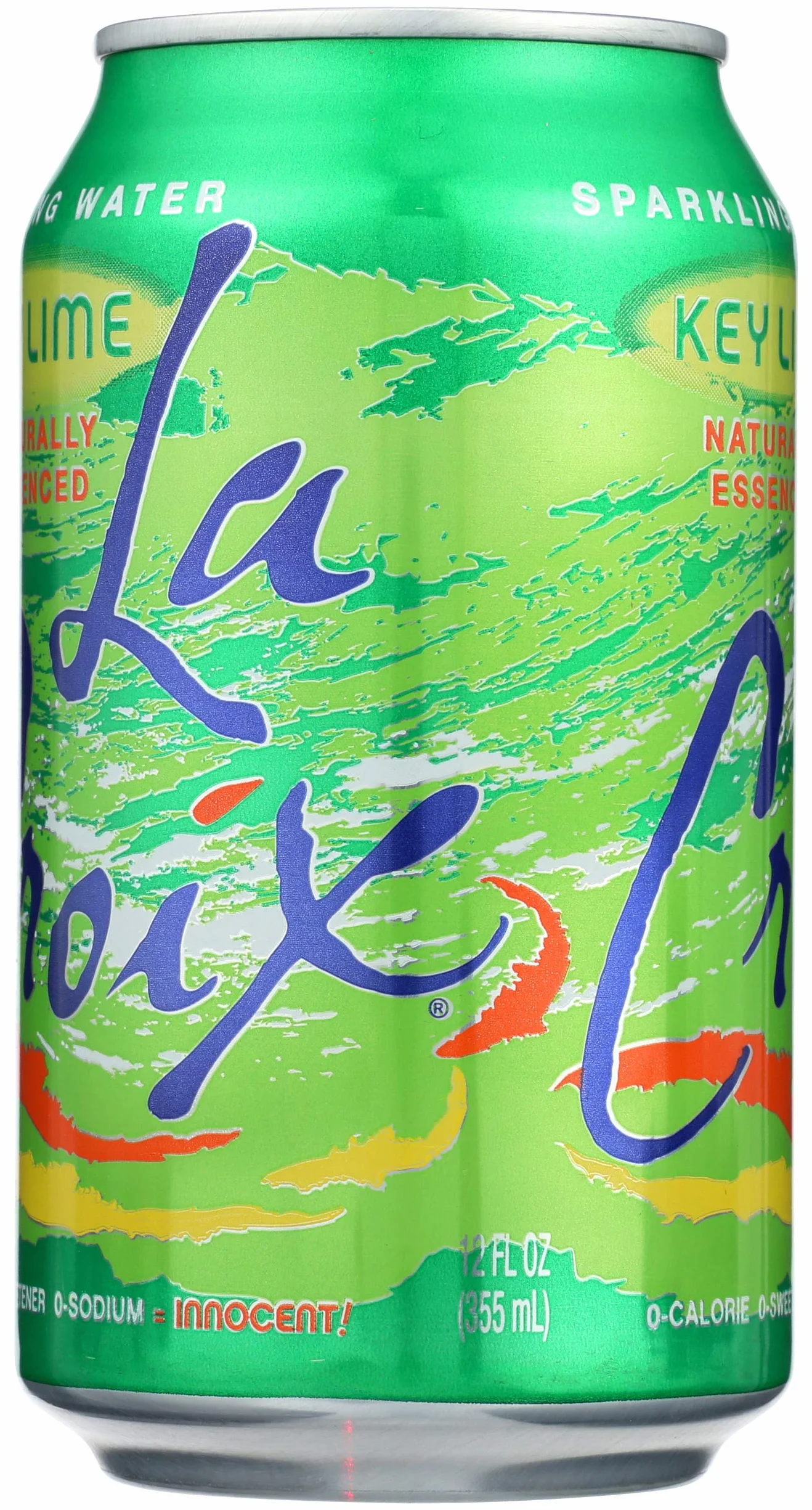 Naturalnie Essenced Key Lime Sparkling Water 355 ml (opakowanie 12 sztuk)