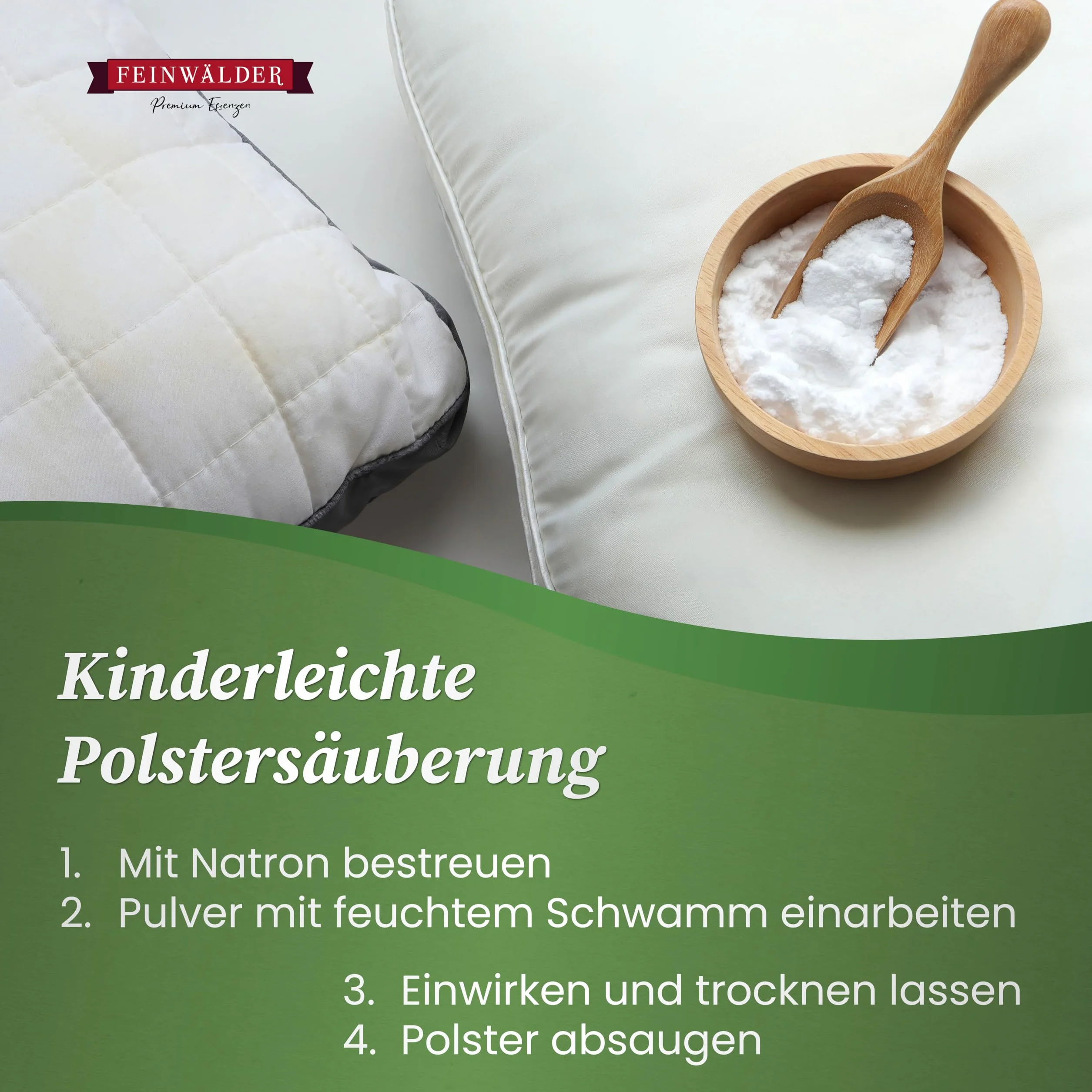Feinwälder® Premium soda sodowa w proszku 5 kg E500ii do pieczenia i gospodarstwa domowego wiadro