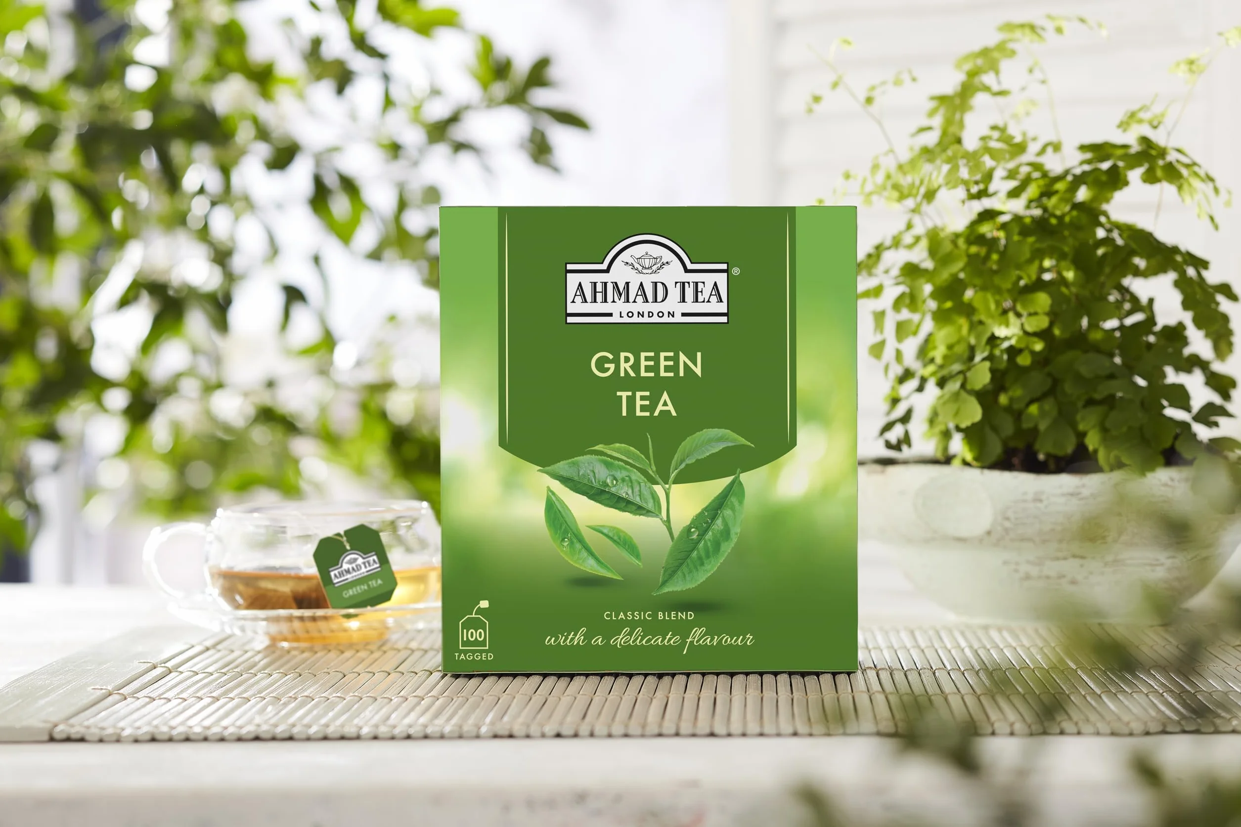 Ahmad Tea Zielona herbata 100 torebek 200 g