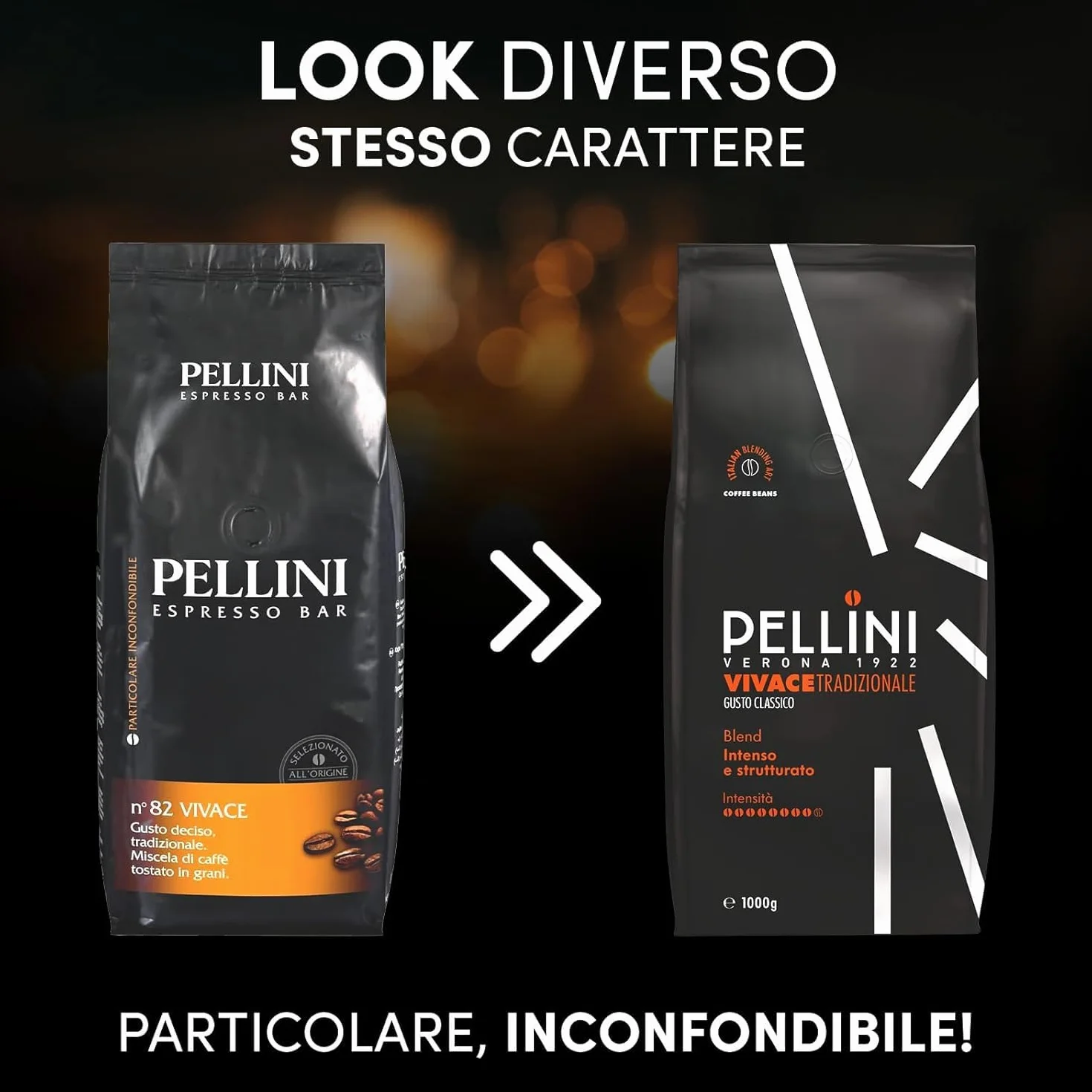 PELLINI N82 Vivace Kawa Palona w Ziarnach 1 Kg