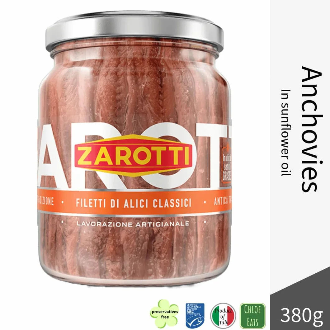Filety z anchois Filetti Di Alic 380g Zarotti