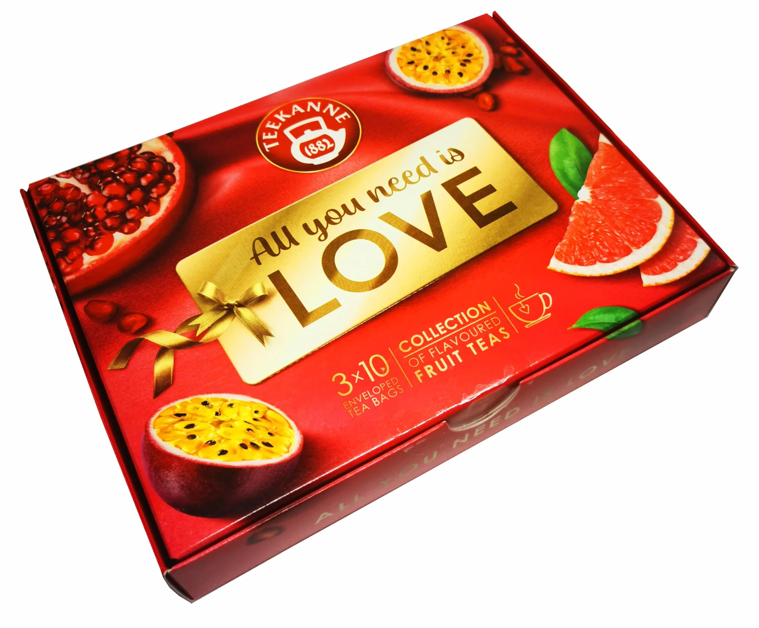 TEEKANNE LOVE Collection Box Fruit Tea Blend 3 x 10 Bags 67,5g