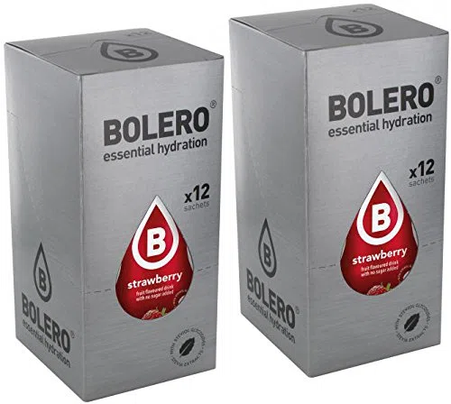 Bolero Drinks Strawberry 24 X 9G, 9 G (opakowanie 24 sztuk)