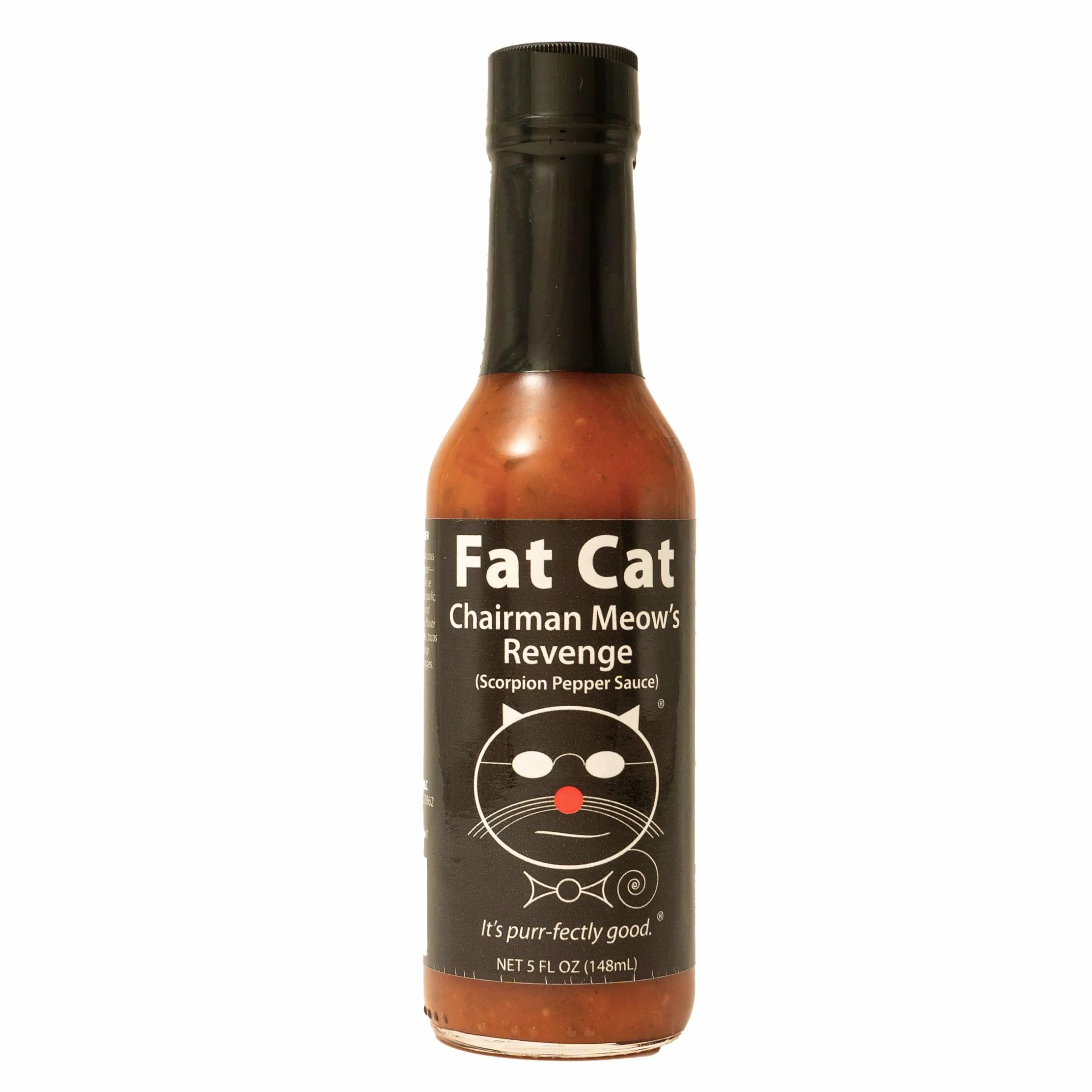 Fat Cat Chairman Meow's Revenge: Scorpion Pepper Sauce (5 unce)