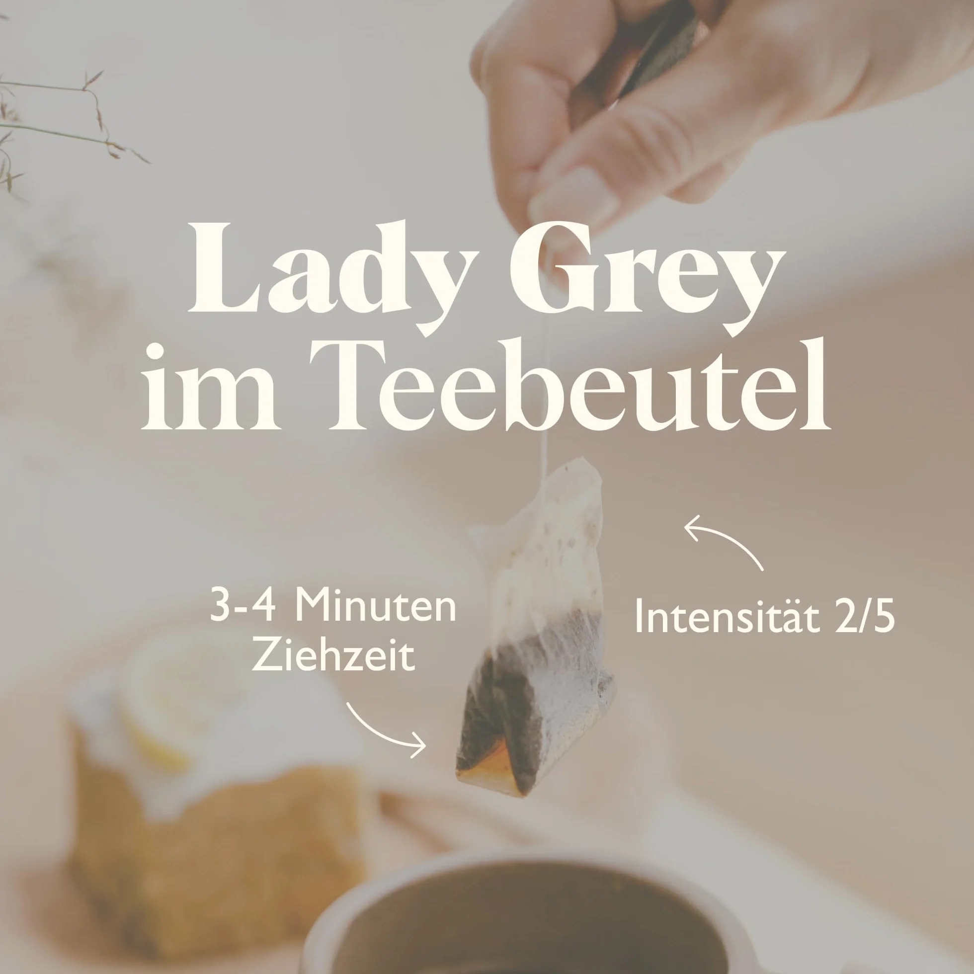 Twinings Lady Grey Czarna herbata w torebkach, mieszanka chińskich rodzajów czarnej herbaty ze skórką pomarańczy i cytryny, uzupełniona aromatem bergamotki, 25 torebek herbaty, 50 g