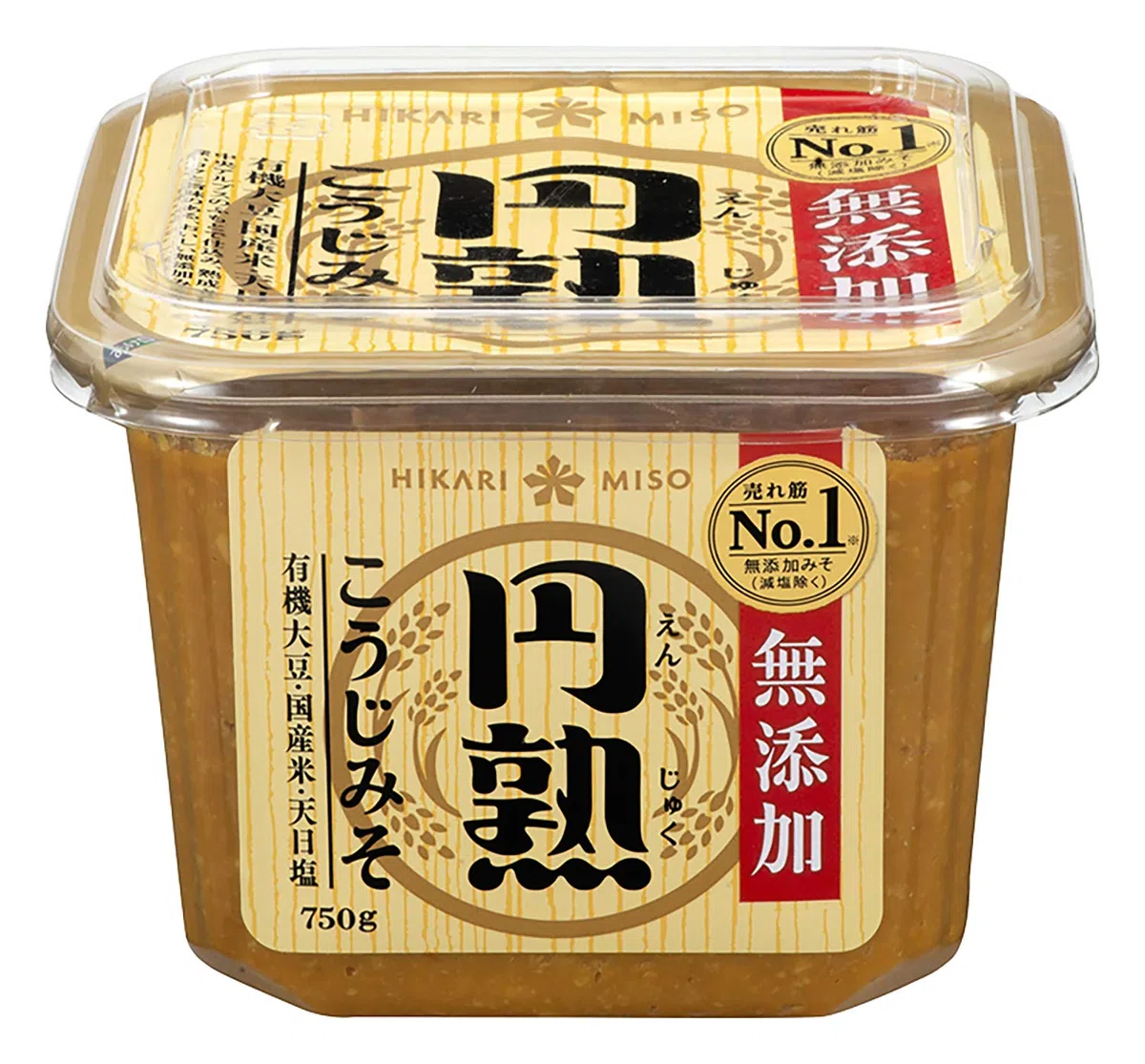 Hikari Miso Mutenka Koji Miso All Natural, 750 g