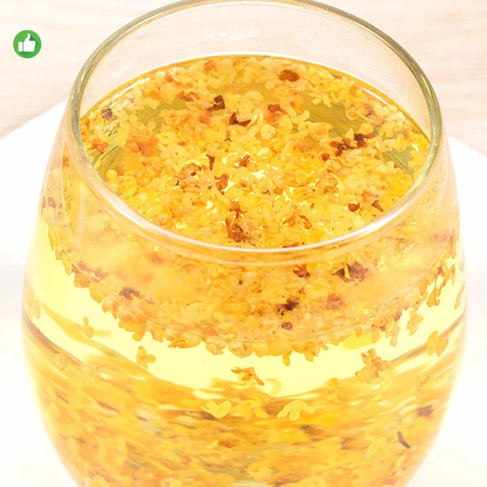 Plant Gift Organic Sweet Osmanthus Tea, 桂花 Organic Sweet Osmanthus Herbata, Gui Hua Herbata, Sweet Olive, Kwiat Herbaty Waga Zdrowie Pielęgnacja Skóry Chiński Kwiat 40g / 1.41oz
