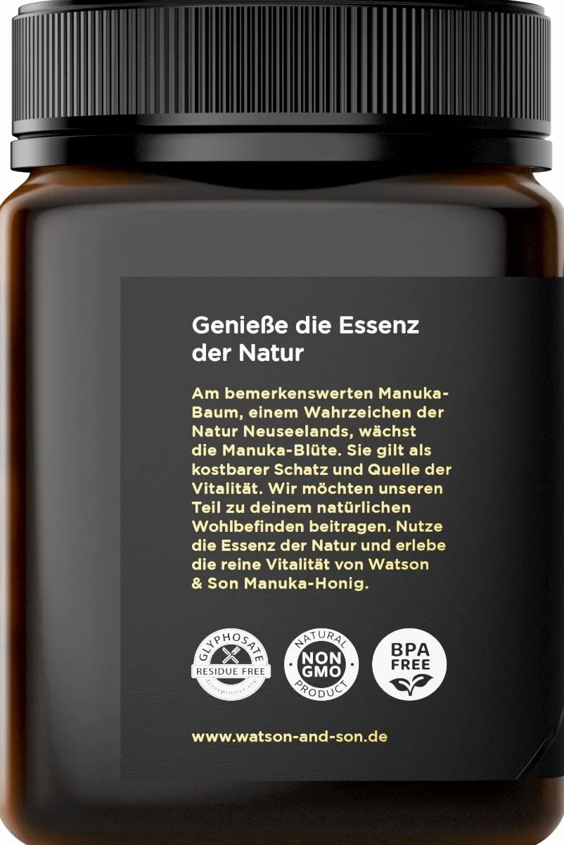Miód Manuka MGO 600+ 1 kg z Nowej Zelandii
