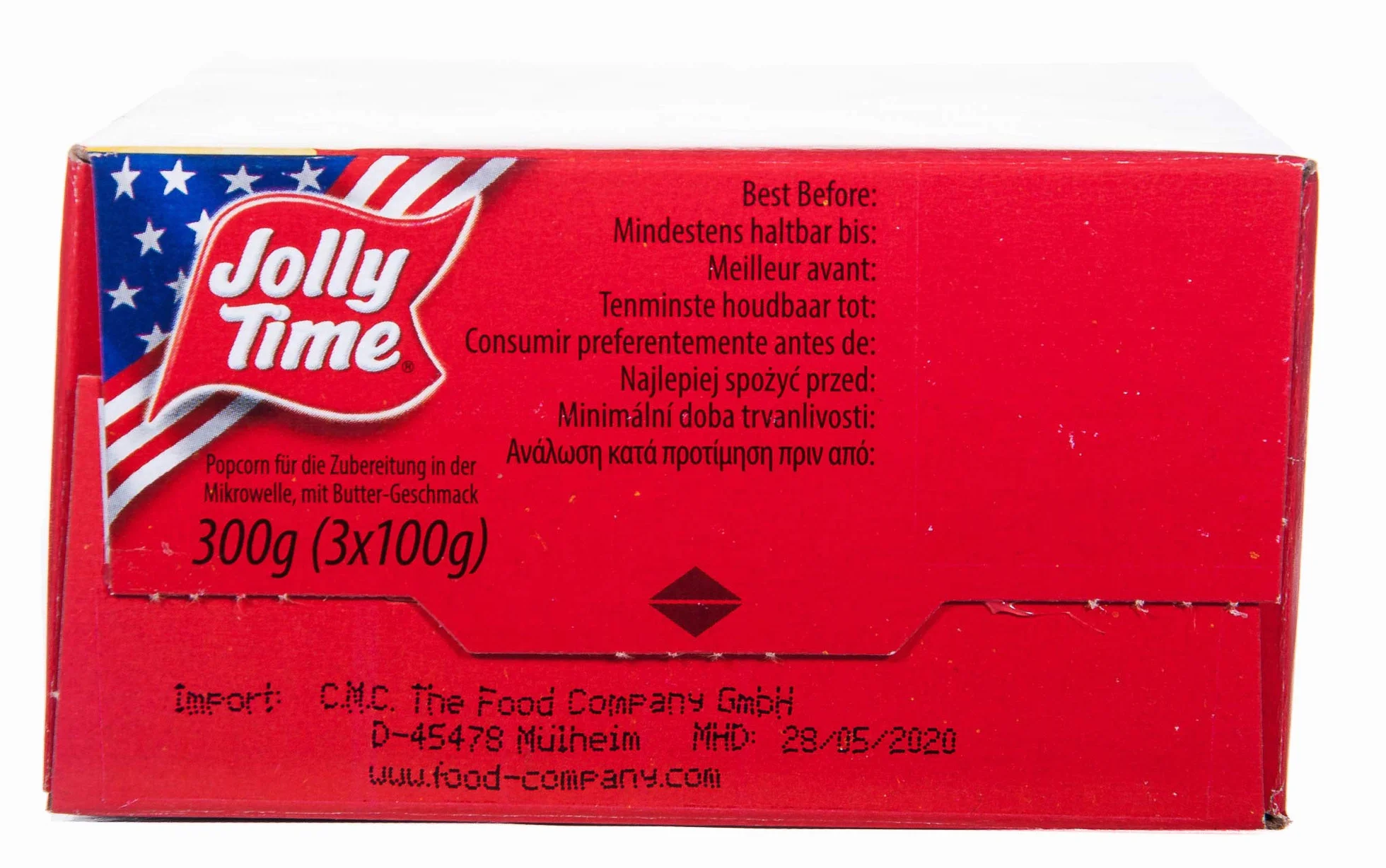Jolly Time Microwave Popcorn masło 300 g