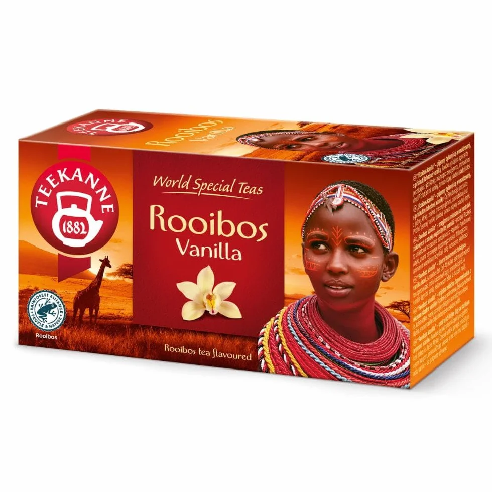 Teekanne Rooibos Vanilla Tea – nowa edycja (6 x 35 g) + prezent Dekond