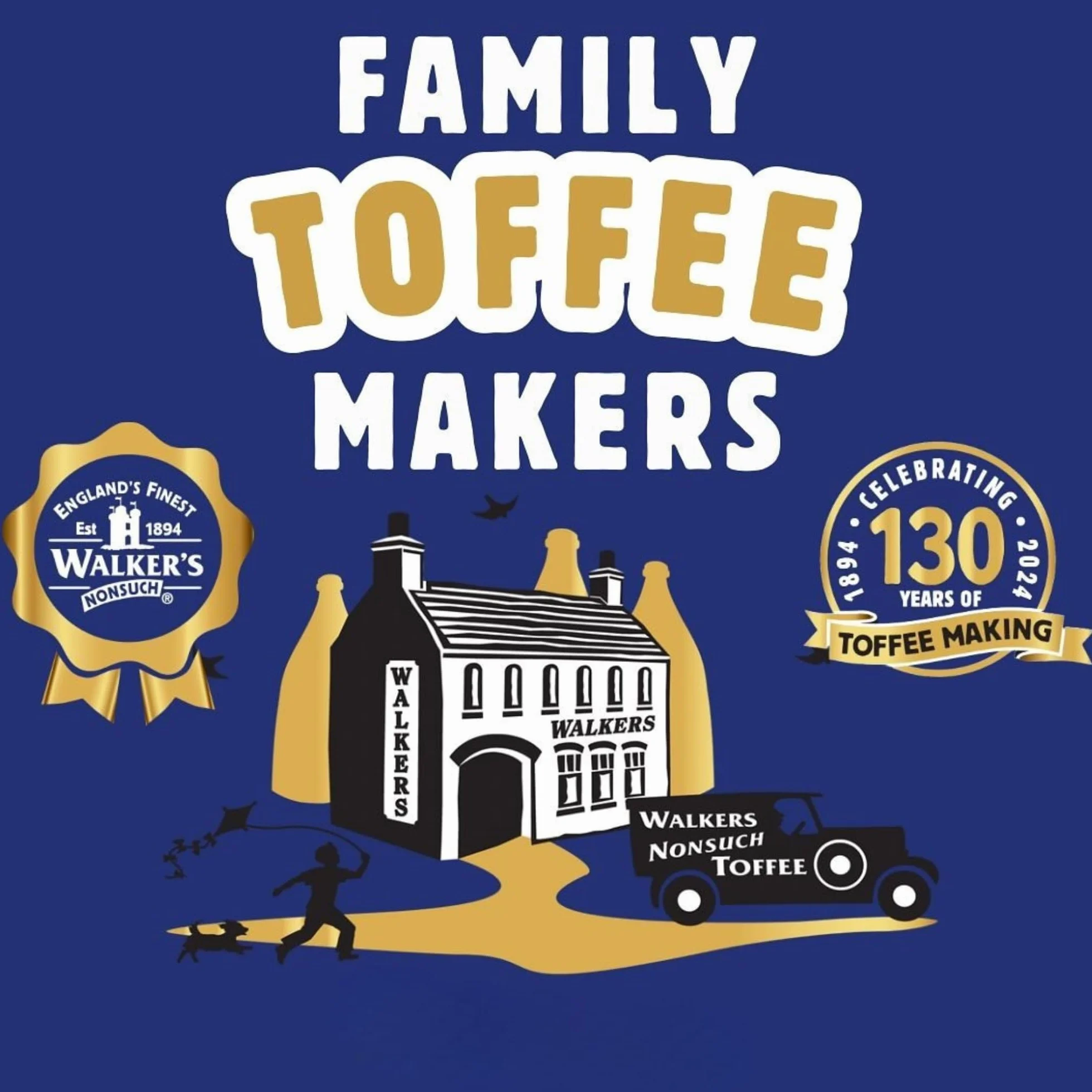 Walkers Nonsuch Liquorice Toffees 150 g