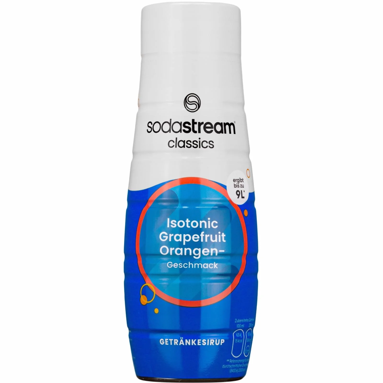 Sodastream 4x SYROP IZOTONIK GREJPFRUT POMARAŃCZA KONCENTRAT 440ML