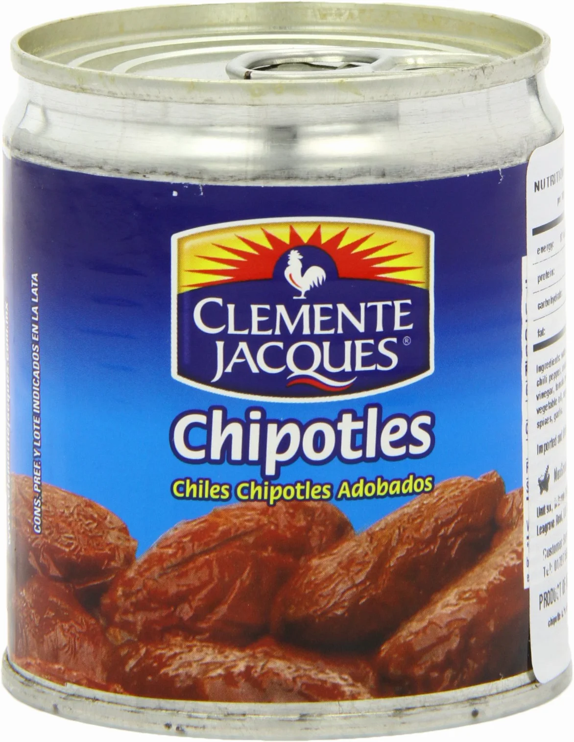 Clemente Jacques Chipotle Papryka w sosie Adobo 210 g 3 sztuki