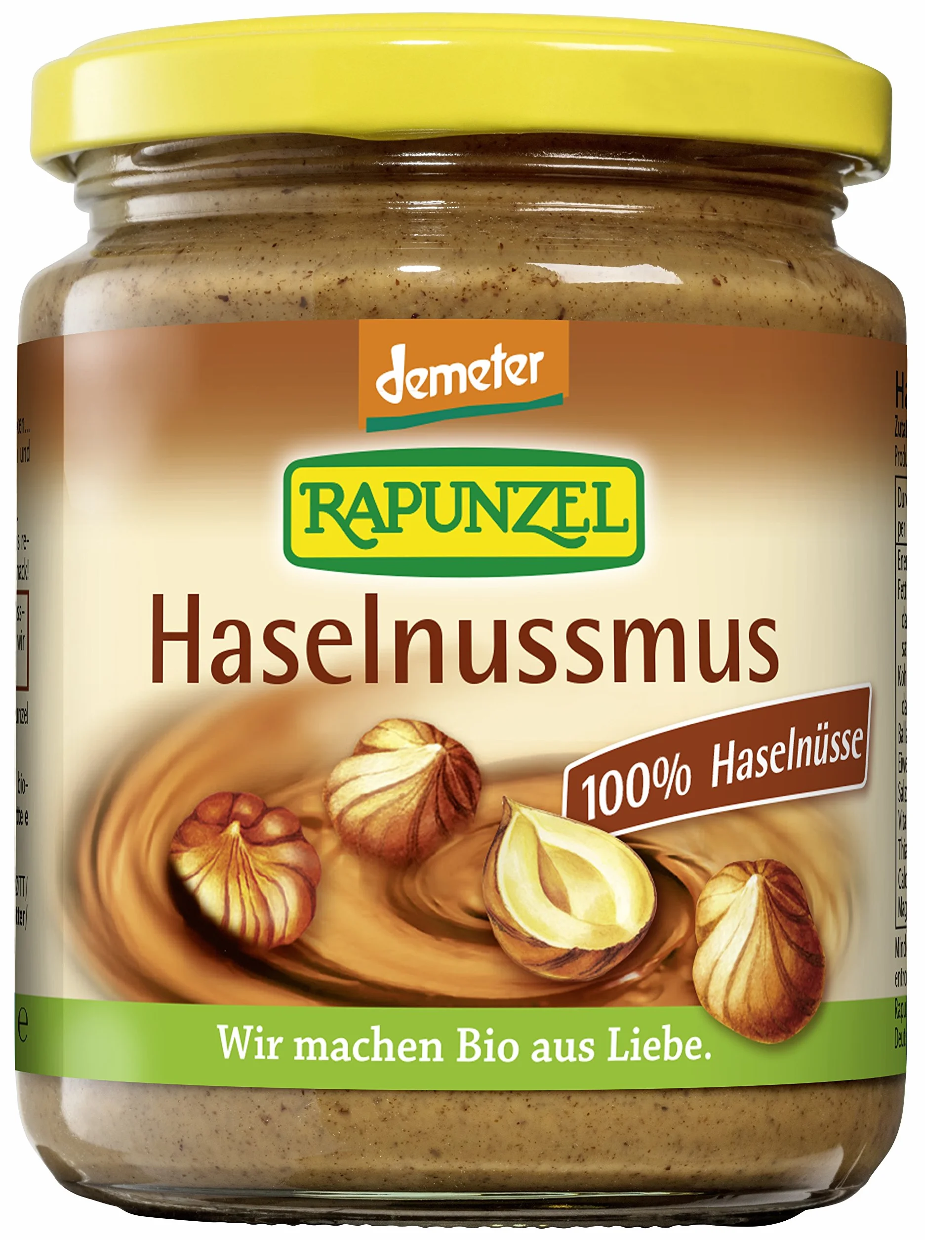 KREM Z ORZECHÓW LASKOWYCH BIO 250 g - RAPUNZEL