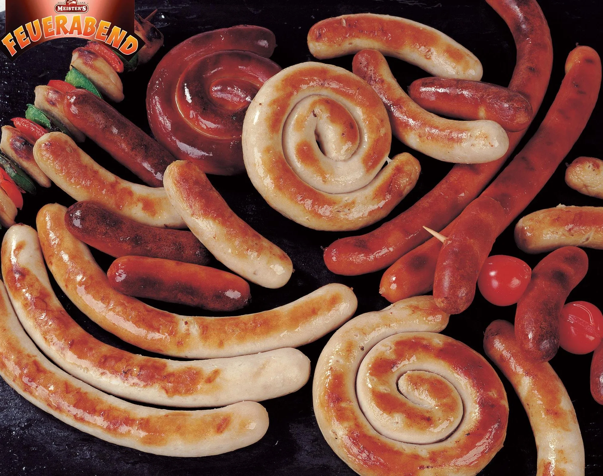 Kiełbasa smażona drobna i pożywna | delikatne kiełbaski do grillowania i patelni | kiełbasa grillowa premium | kiełbasa grillowana i smażona | 1,1 kg