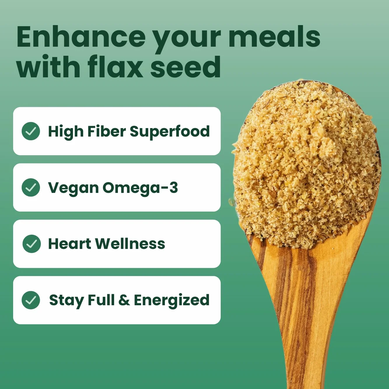 SANAR ORGANIC GROUND FLAX SEED LINAZA, Omega 3 6 9, DEITARY FIBER - LINANS, ...