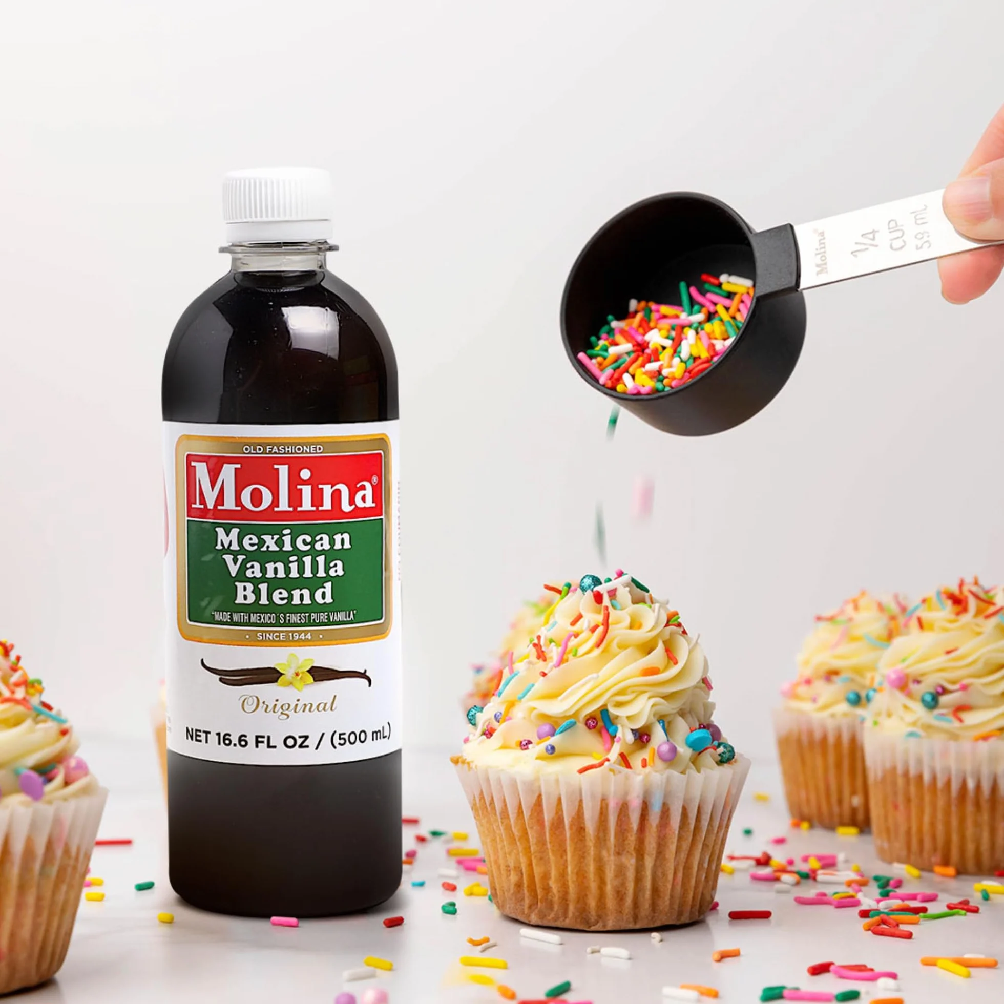 Ekstrakt z meksykańskiej wanilii Molina Vanilla (497 ml)
