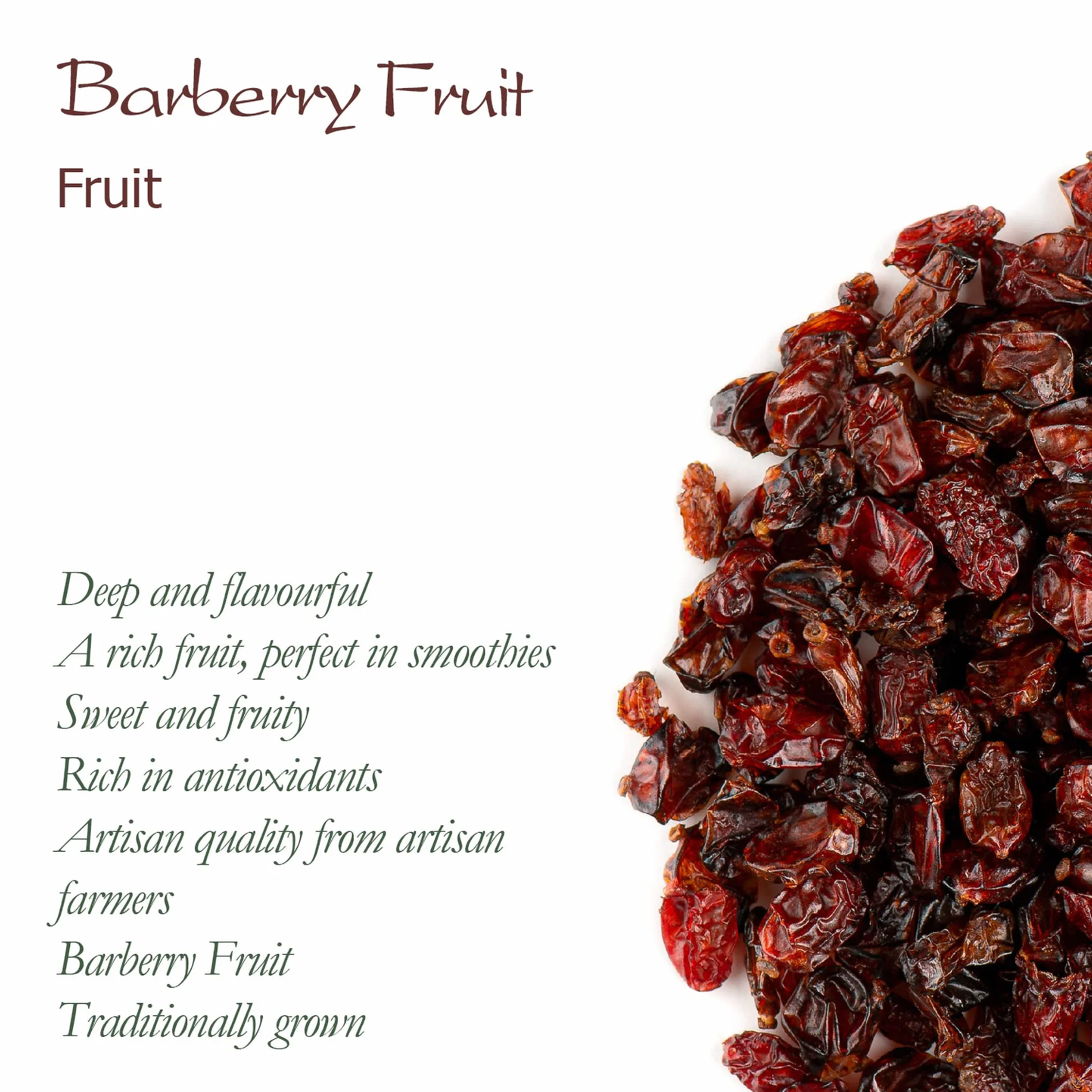 Barberry Dried Fruit Berries - Barberries - Bilberries 200g