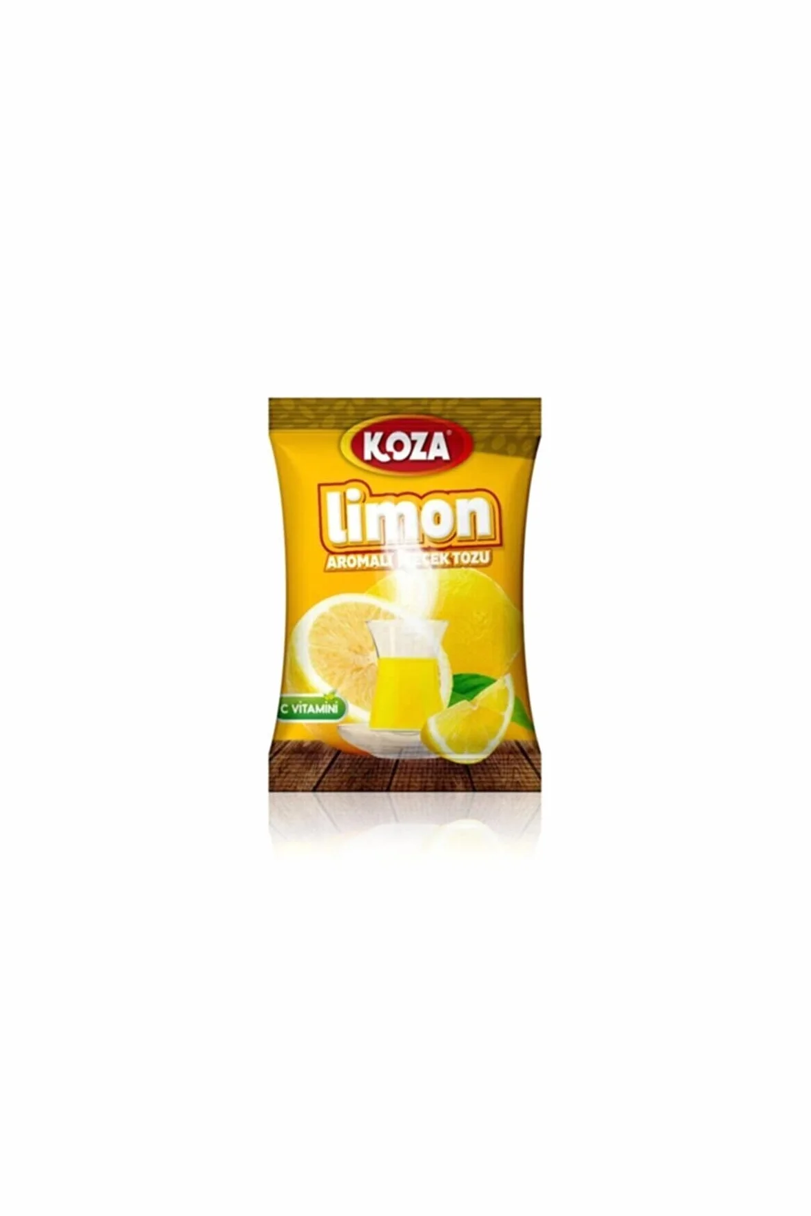 KOZA Cytryna Instant w proszku w woreczku 300 g | proszek na gorące lub zimne napoje | turecka herbata | herbata cytrynowa | Cay | Oralet