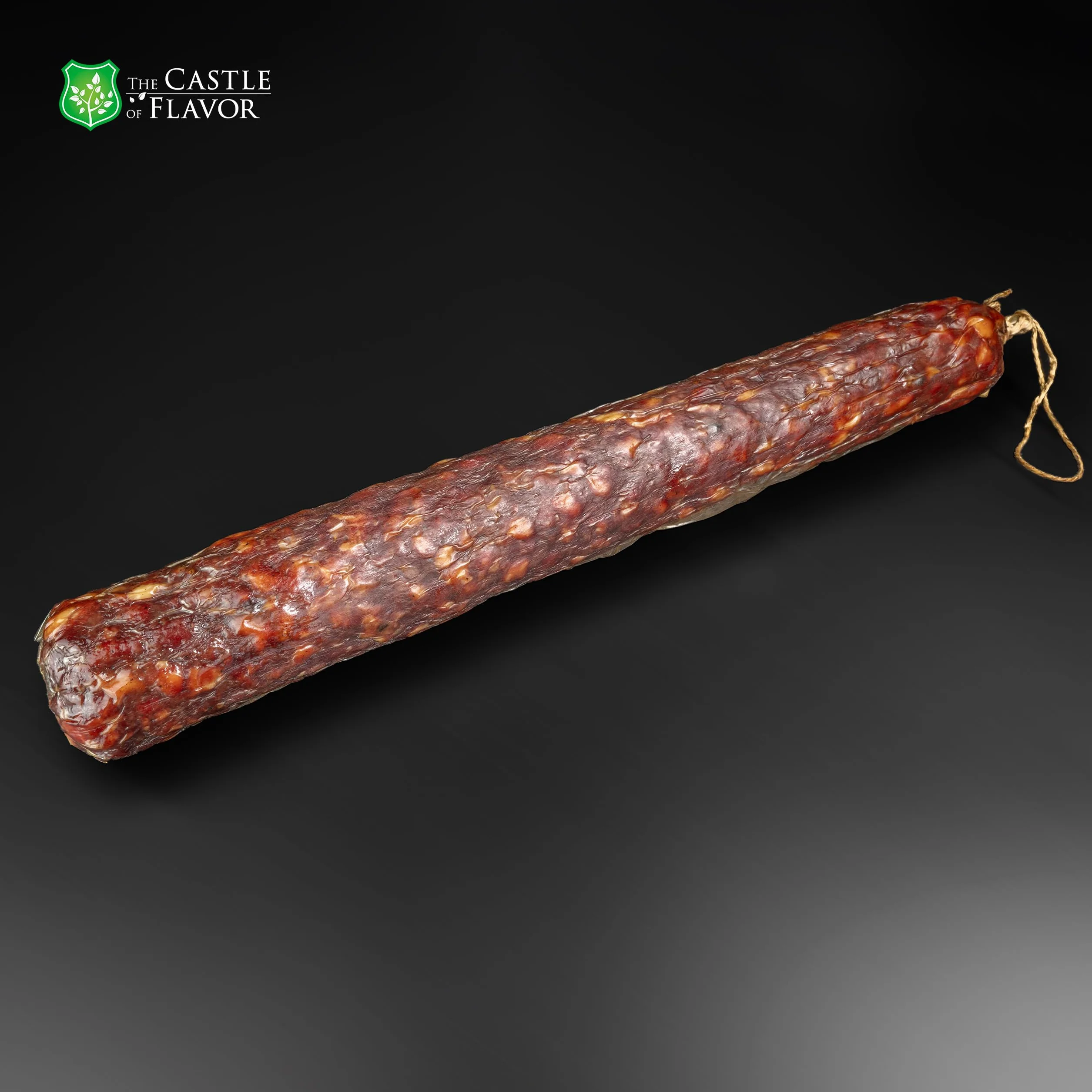 Salami wołowe Hana marynowane z ziołami wędzone na zimno tradycyjna kiełbasa 600g