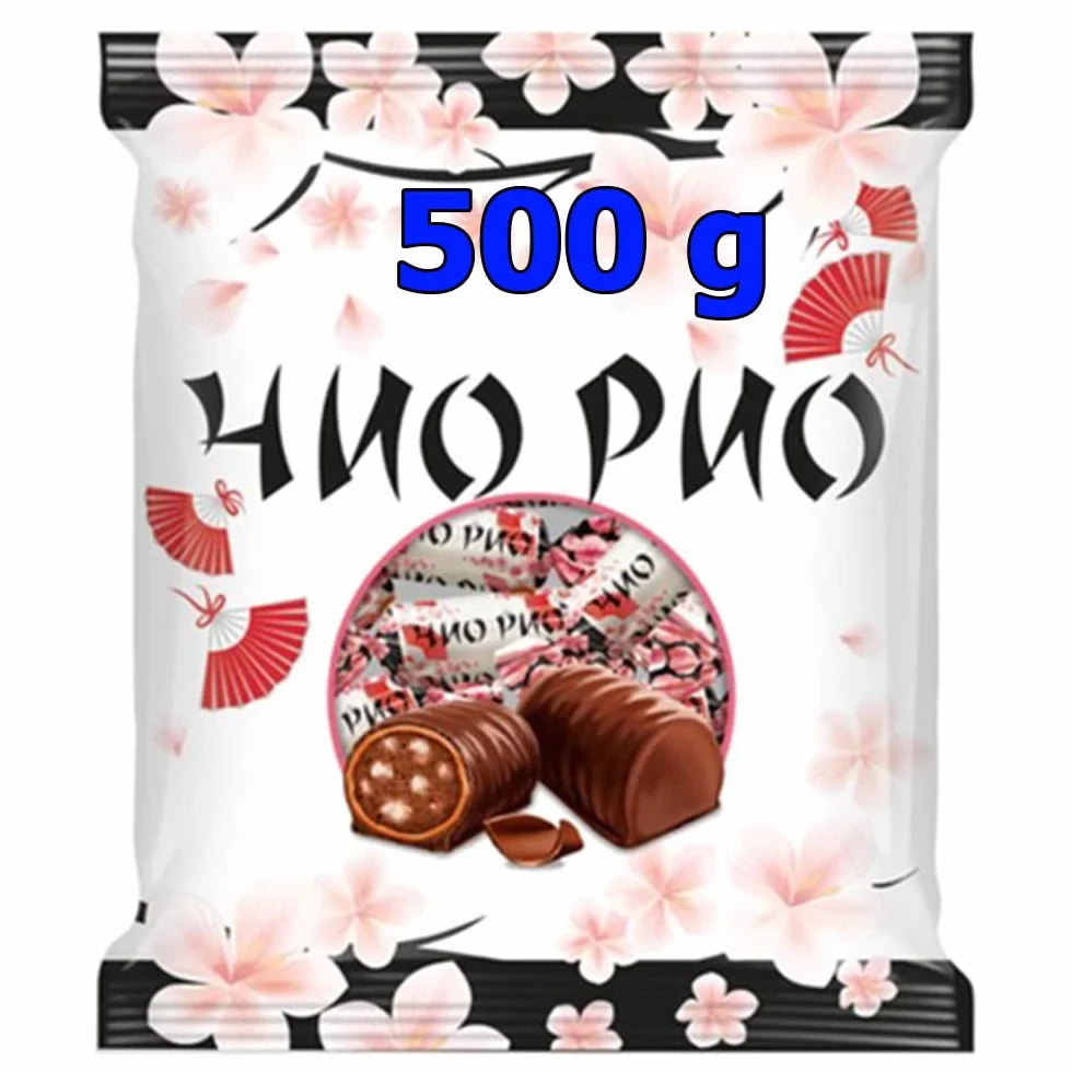 Konfekt rosyjski Chio Rio 500 g rosyjskie konfetti