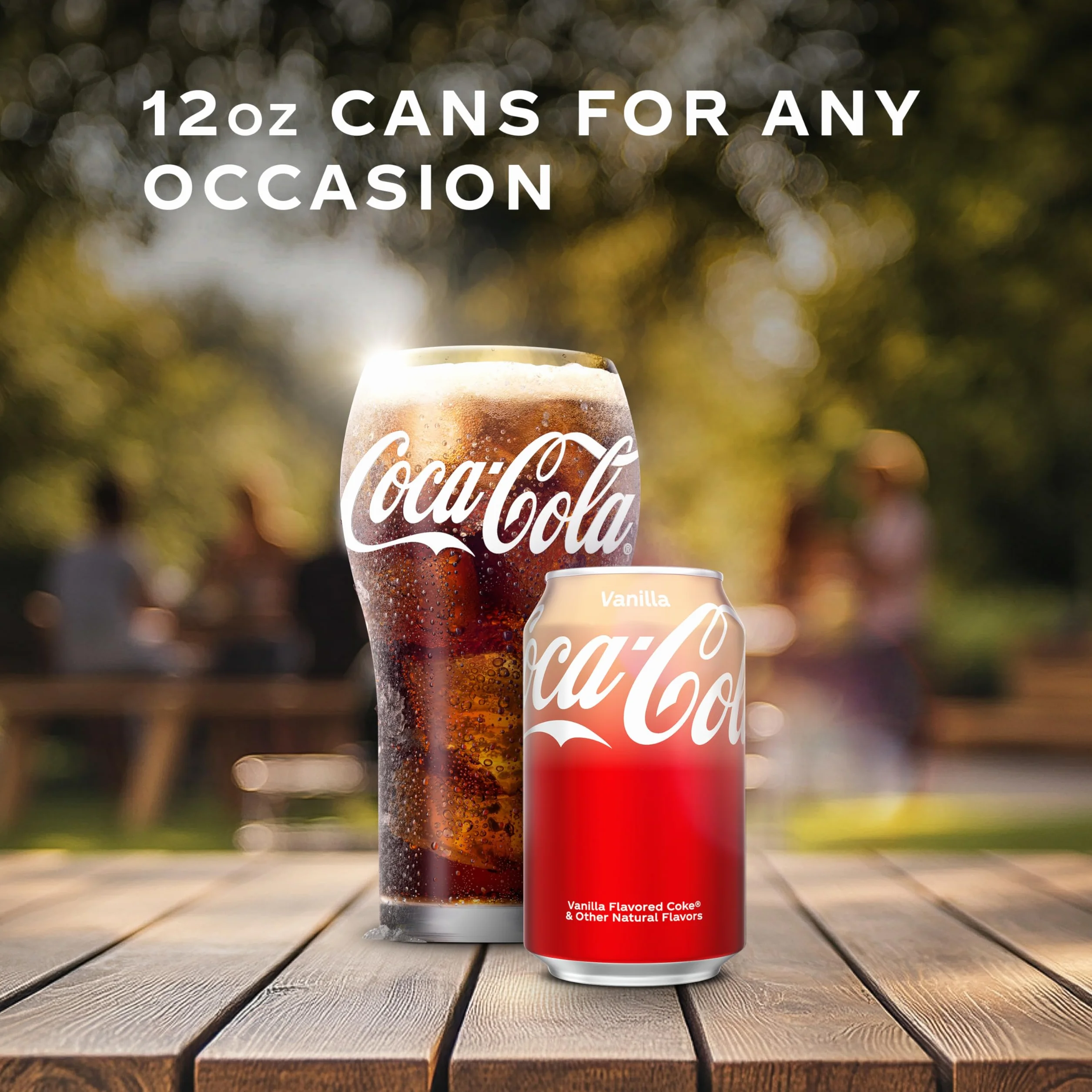 Coca-Cola Wanilia 330 ml (355 ml) – 12 sztuk