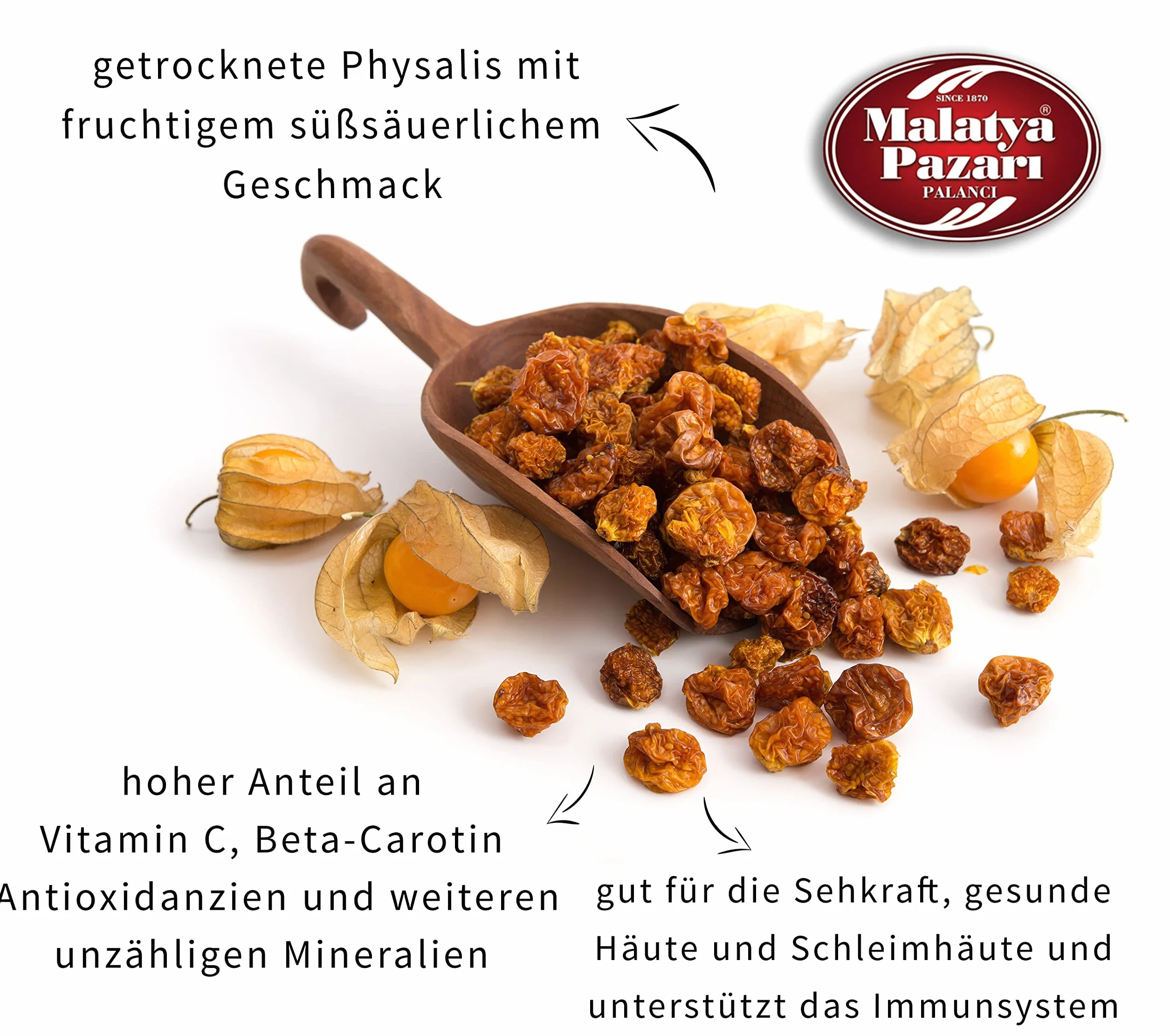 Palanci | Zdrowe przekąski, mieszanka suszonych owoców, morel, suszone śliwki, suszone jabłka, fersalis suszone, morwy, brzoskwinie, rodzynki, wegańskie przekąski, 275 g