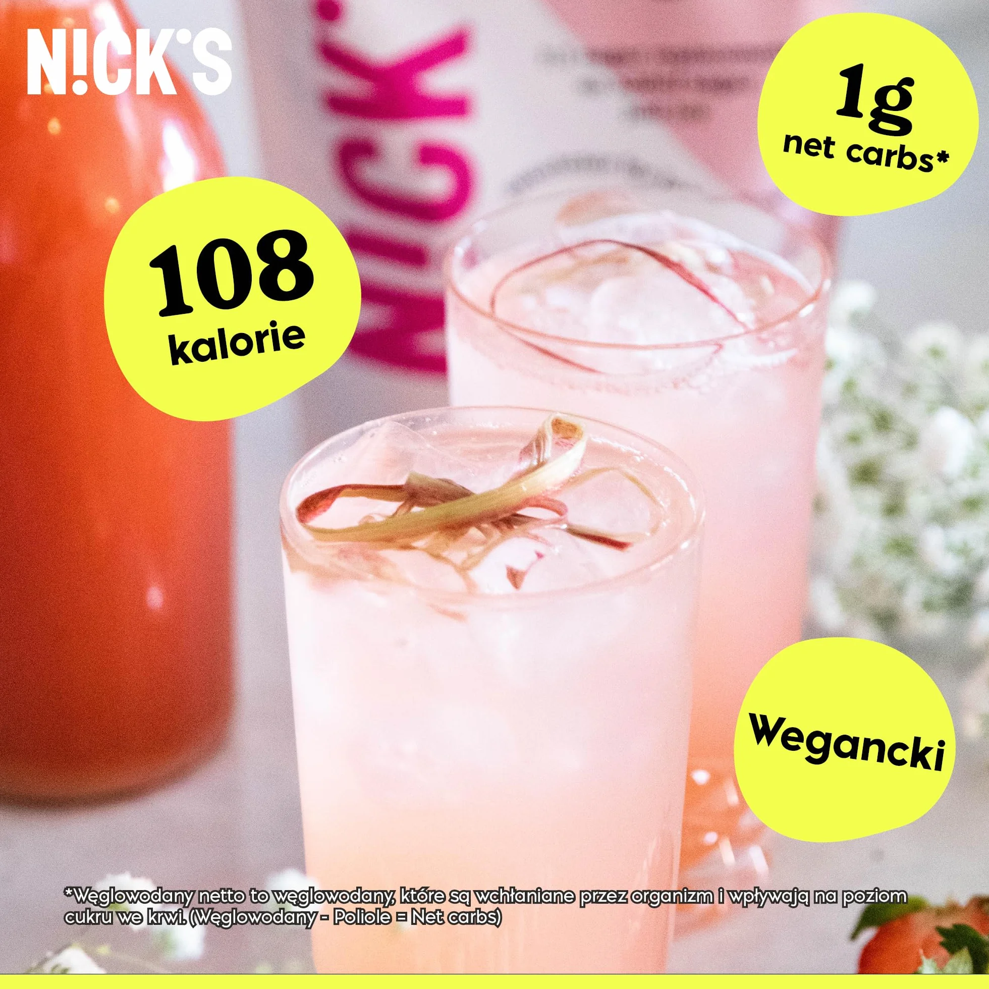 NICKS Use like sugar, idealna substancja słodząca do pieczenia mieszanka ksylitolu, erytrytolu, stewii i polidekstrozy, 1 do 1 niskokaloryczny zamiennik cukru, 1 kg