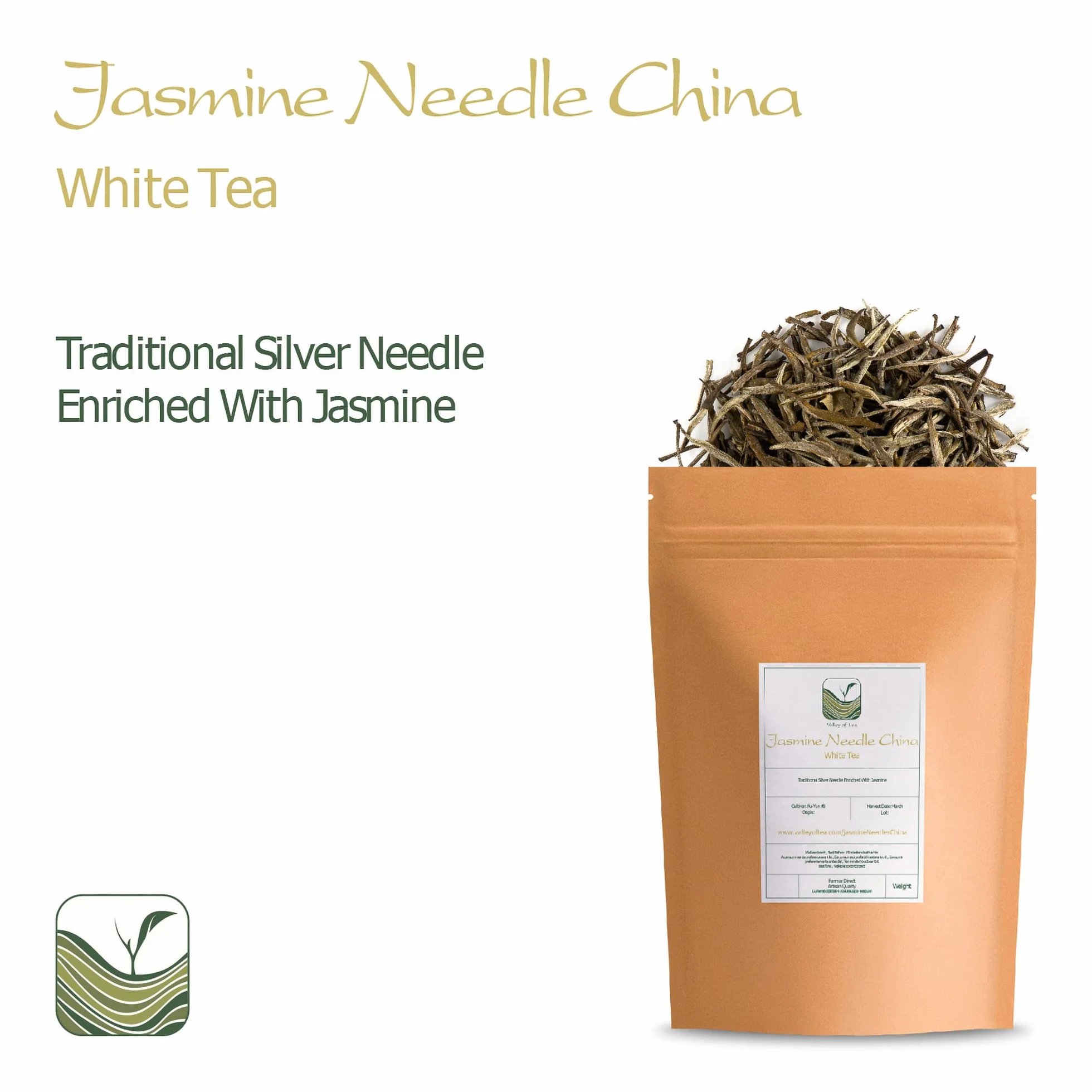 Herbata biała jaśminowa Silver Needle – herbata biała Moli Yinzhen