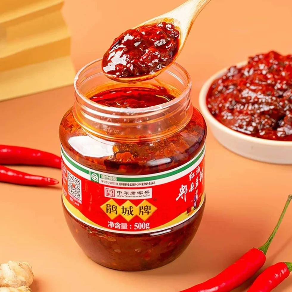 Chiński sos z fasoli chili syczuańskiej 红油豆瓣酱 500g