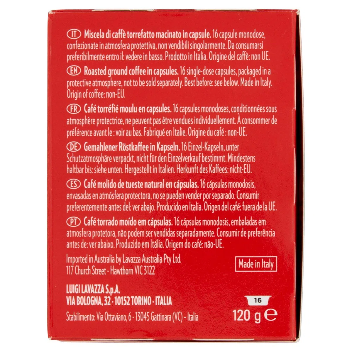 16 Espresso Kapseln