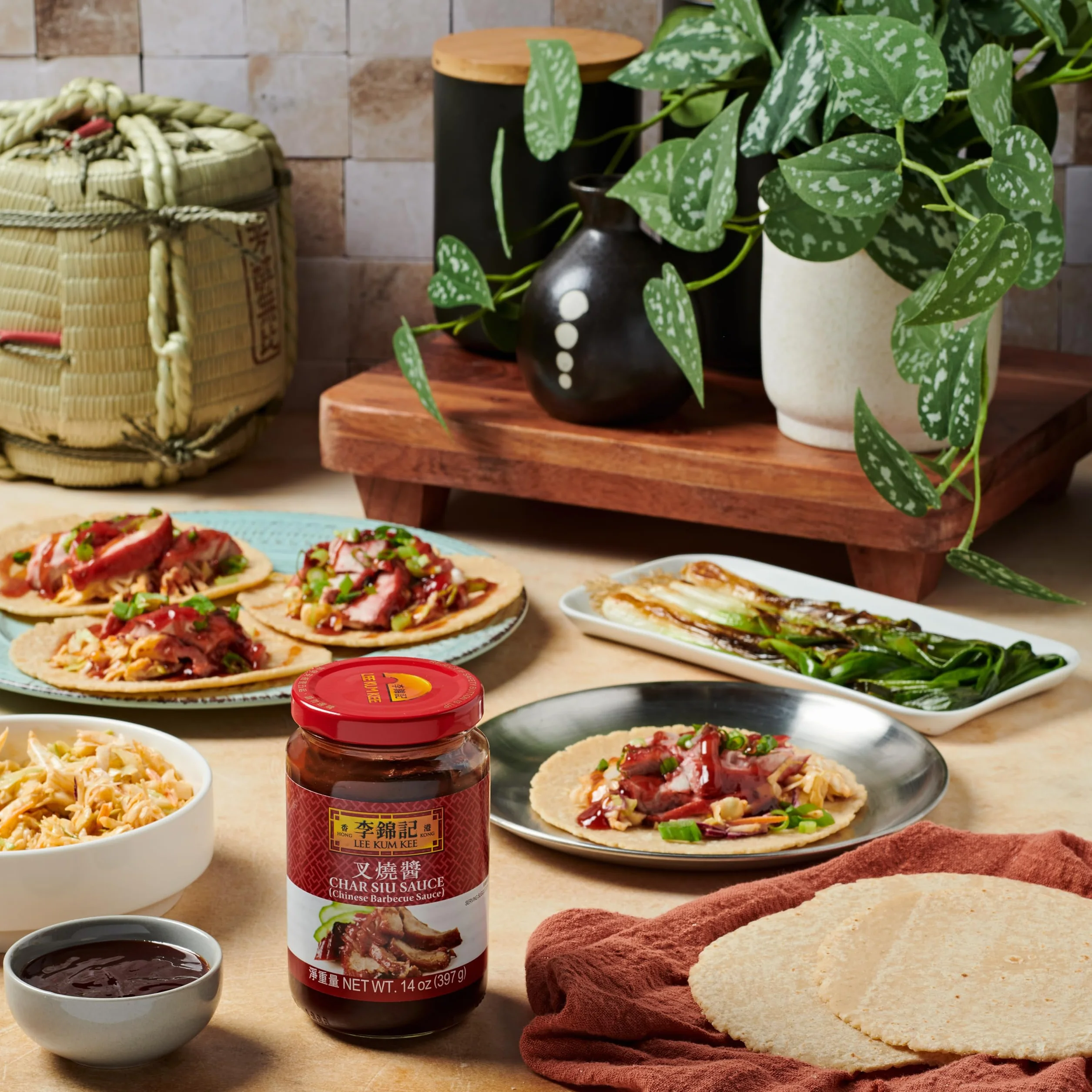 Lee Kum Kee - Char Siu Sosse, sojowy miód czosnek aromat (1 x 397 gr)