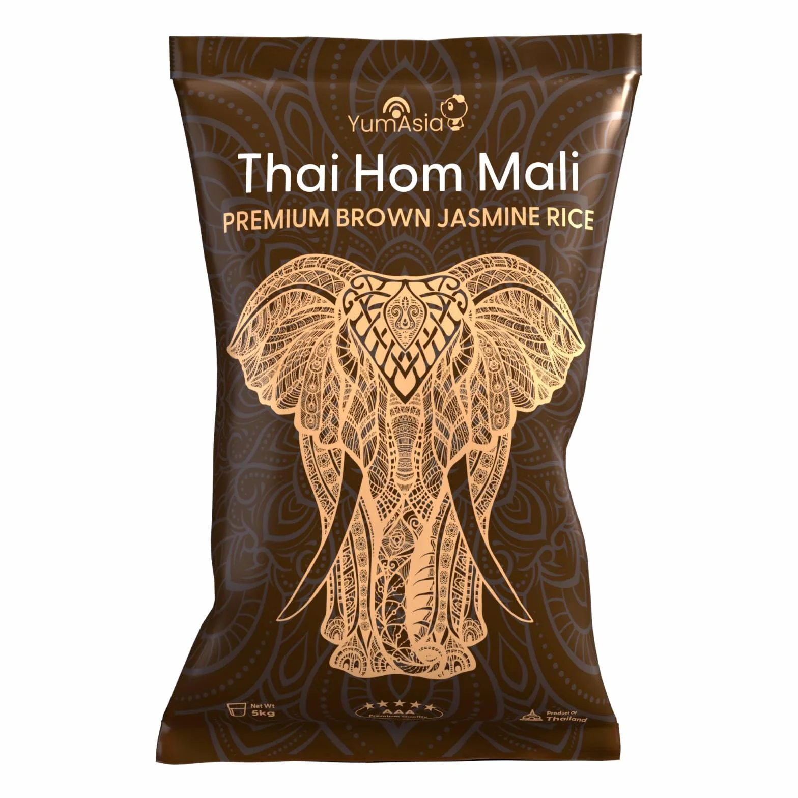 Yum Asia Thai Hom Mali Premium Jasmine Brown Rice 5 kg