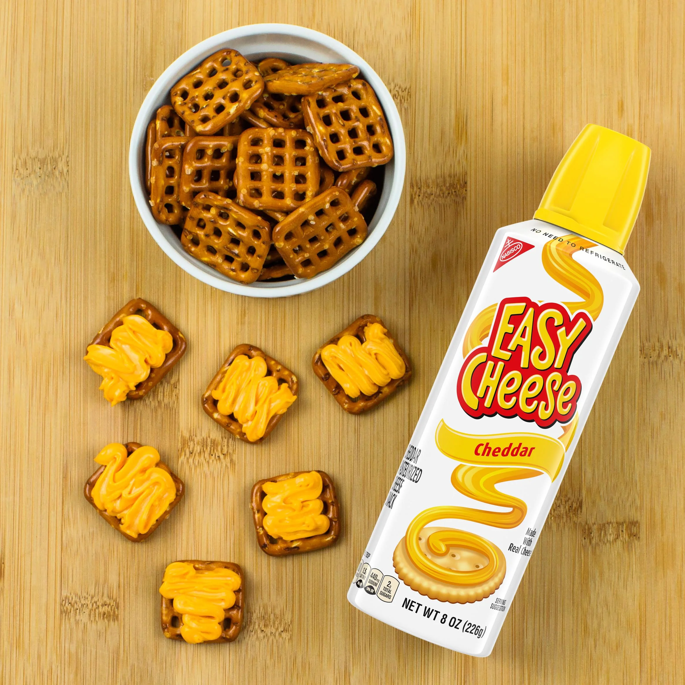Nabisco Easy Cheese Cheddar Cheese Snack, 236 ml