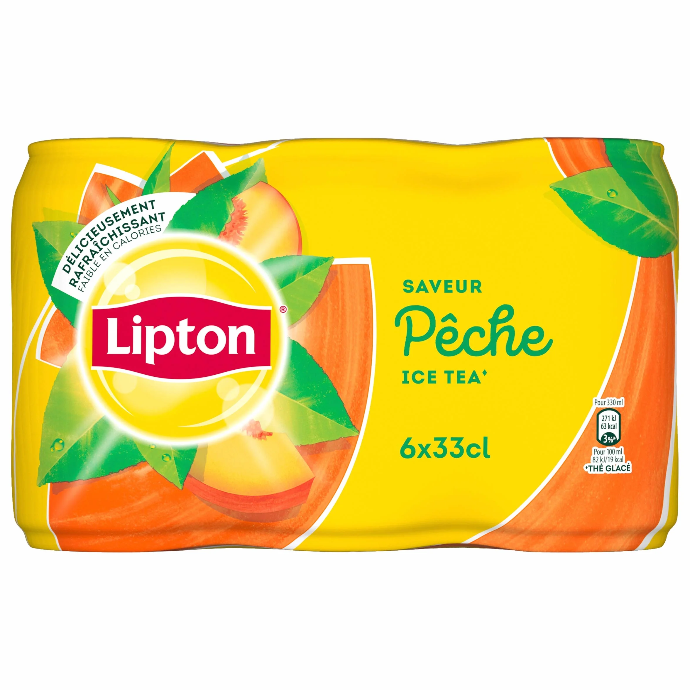 LIPTON ICE TEA Ice Tea Fishing opakowanie 6 puszek po 33 ml
