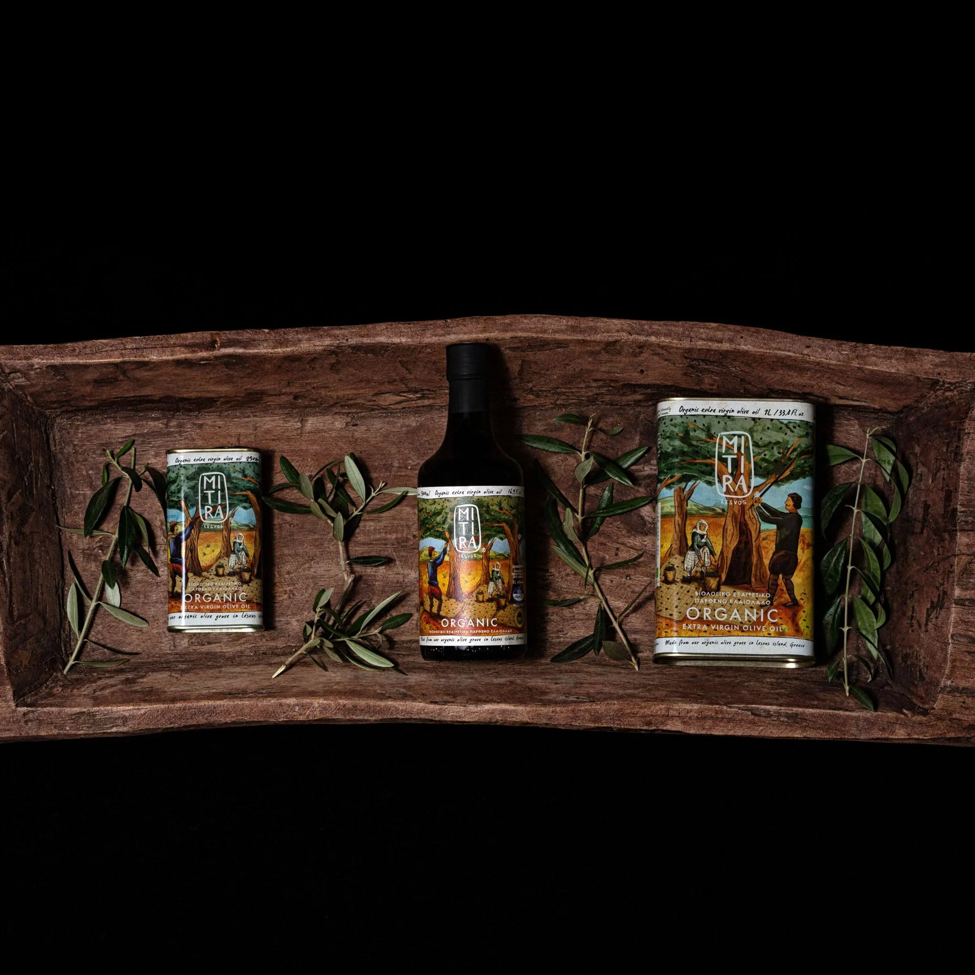Oliwa Extra Virgin BIO 1L Organic Lesvos Grecja Tłoczona na zimno P.G.I. Oliwa z oliwek premium