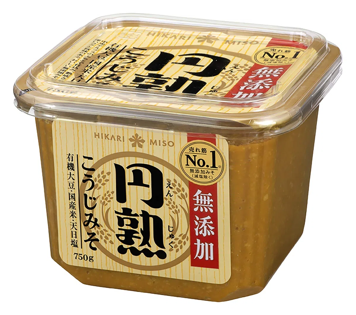Hikari Miso Mutenka Koji Miso All Natural, 750 g