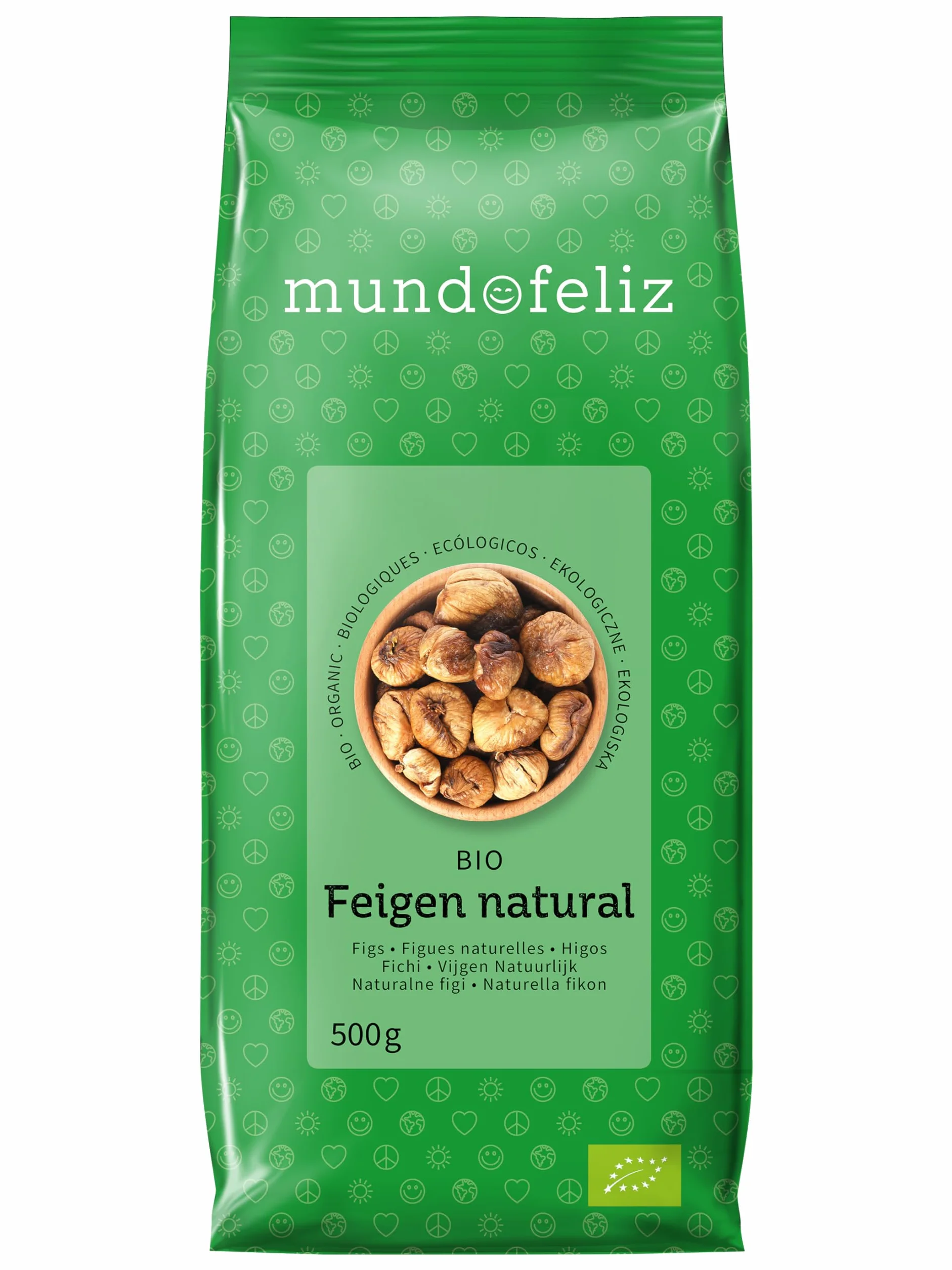 Mundo Feliz Organiczne Suszone Figi 500 g