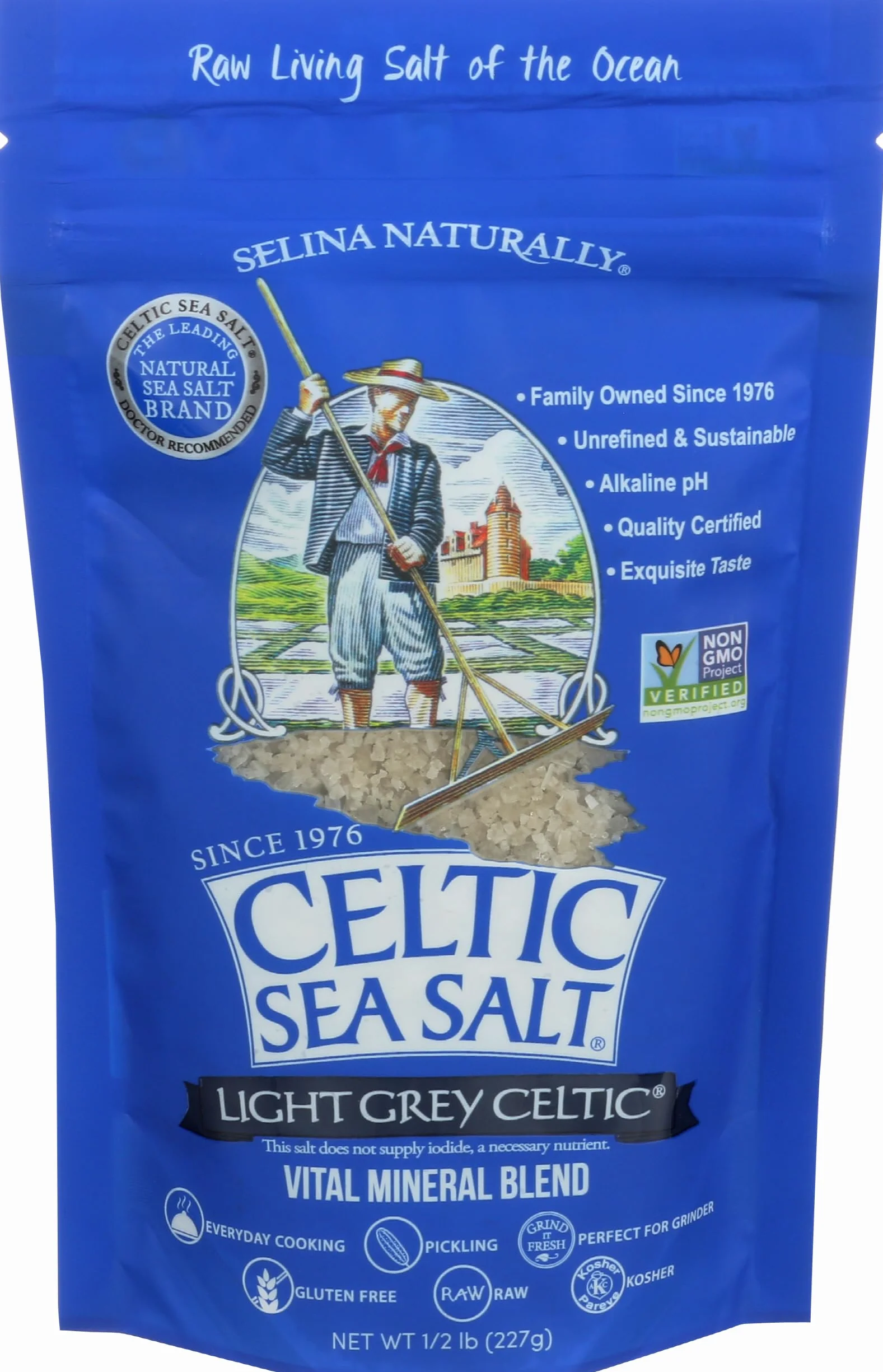Celtic Sea Salt Lt Grey Pou, 0,3 kg