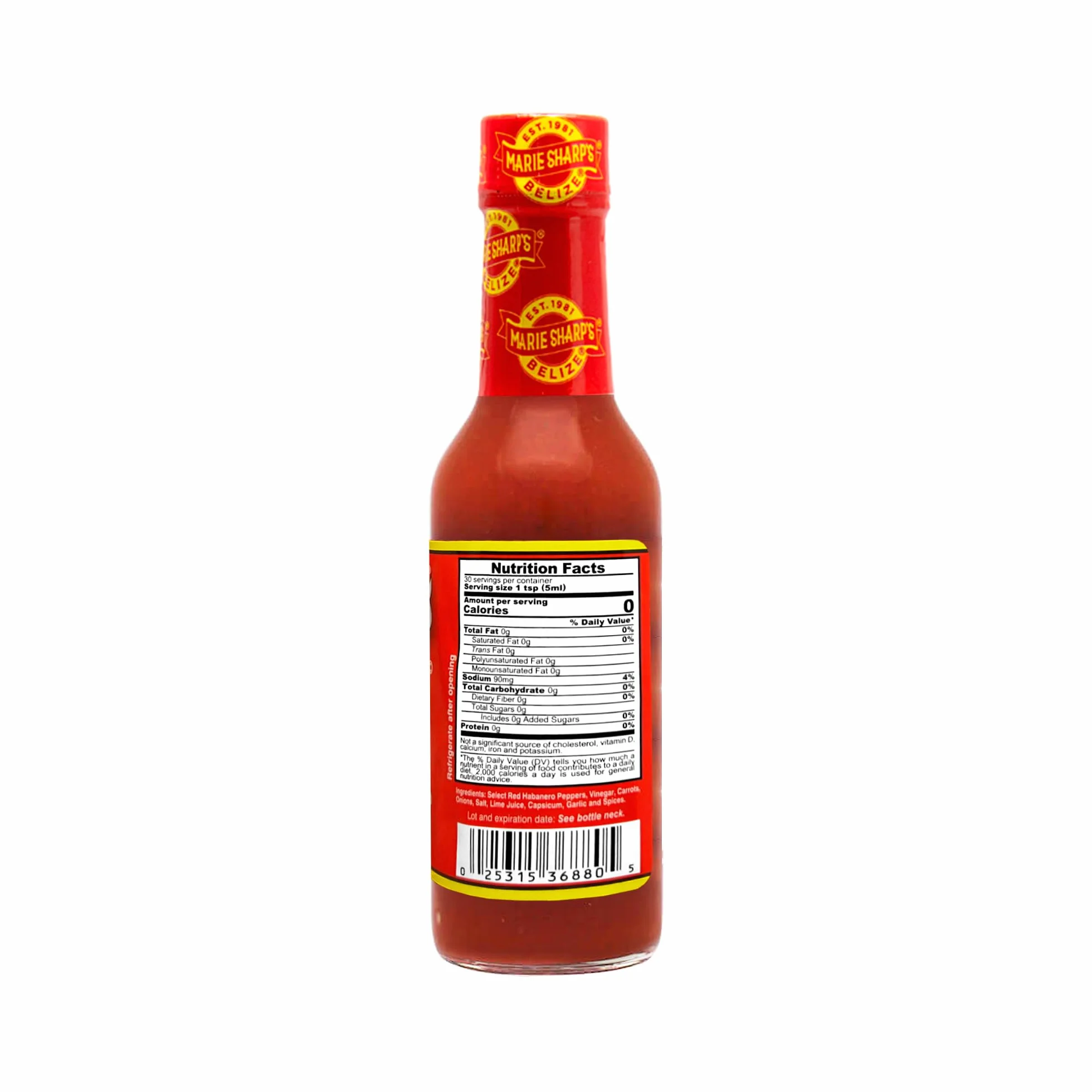 Marie Sharp's Beware Comatose Heat Level
