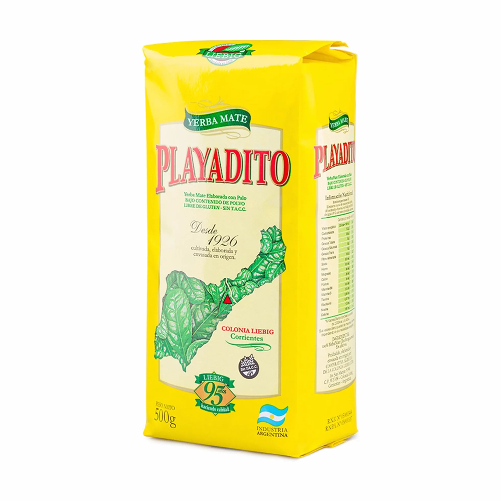 Playadito Yerba Mate - z palosami (1 x 1000gr)