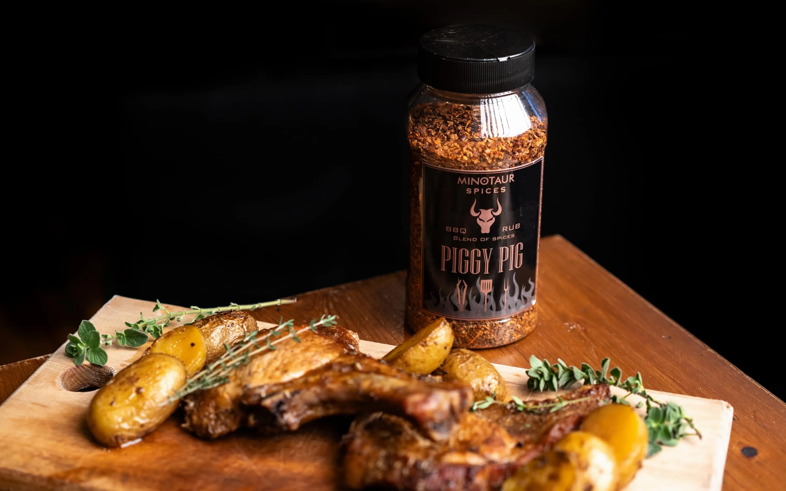Minotaur Spices | Piggy Pig mieszanka przypraw do wieprzowiny | 500 g | marynata grillowa